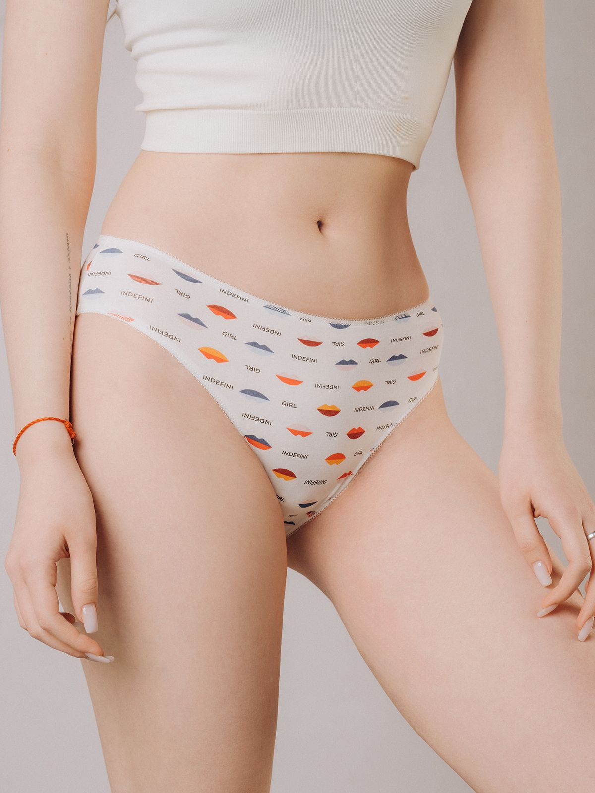 Трусы слипы из хлопка  Indefini (Арт. 3058LUB)