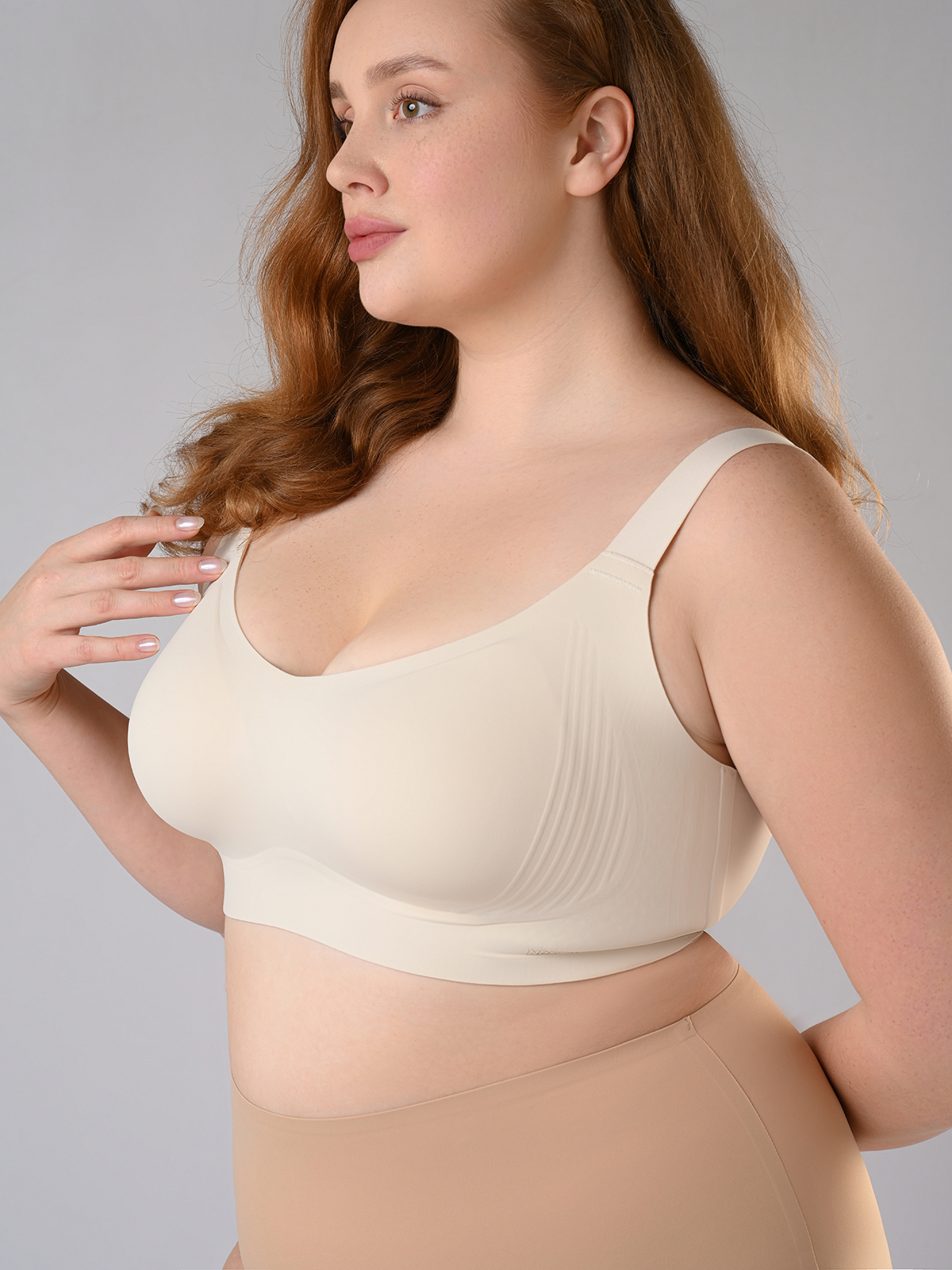 Бесшовный бюстгальтер-топ с поддержкой Indefini (Арт. 3105WXY)