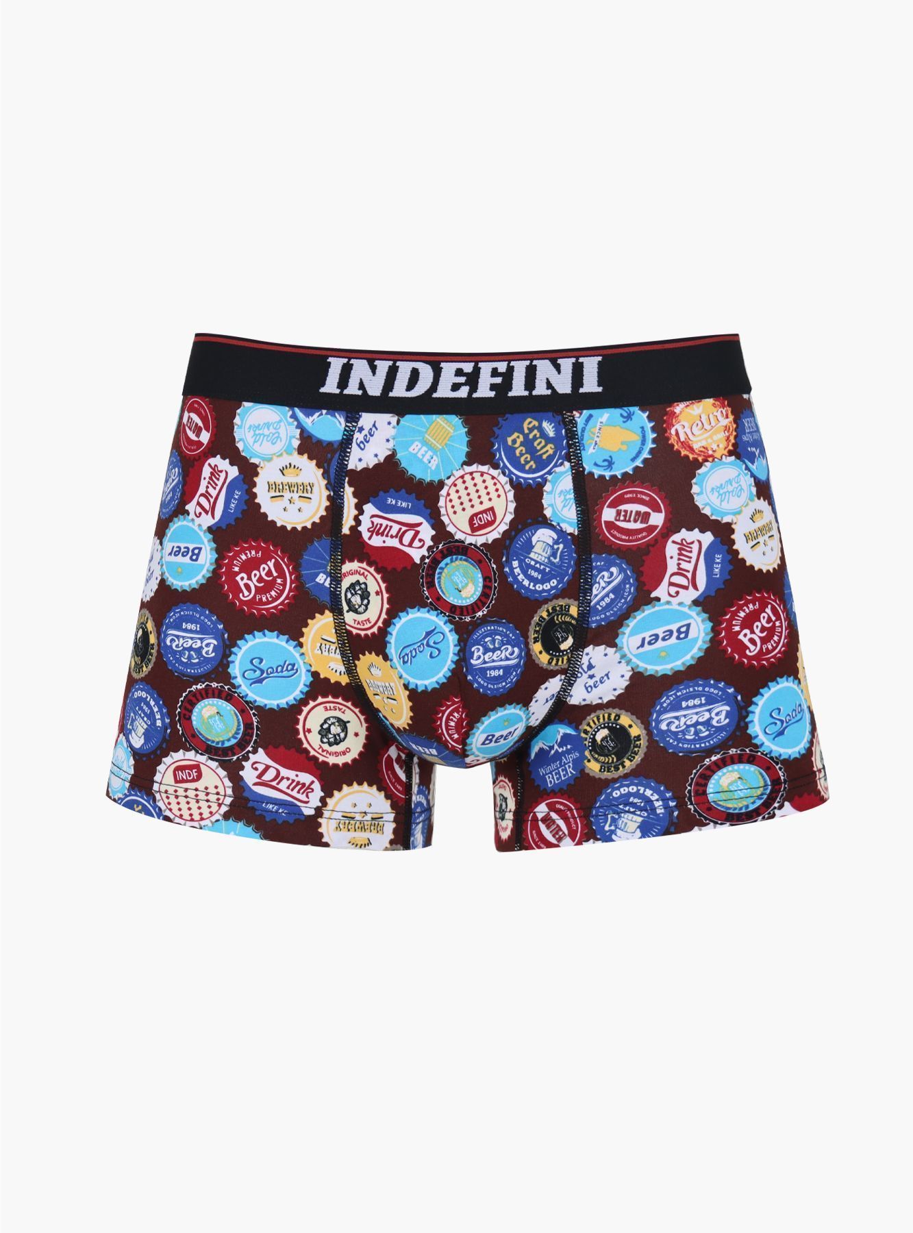 Трусы боксеры из хлопка с принтомIndefini (Арт. 3025MUF)