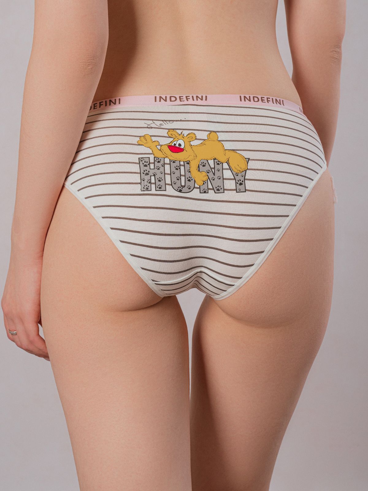 Трусы слипы из хлопка Indefini (Арт. 3326LUF)