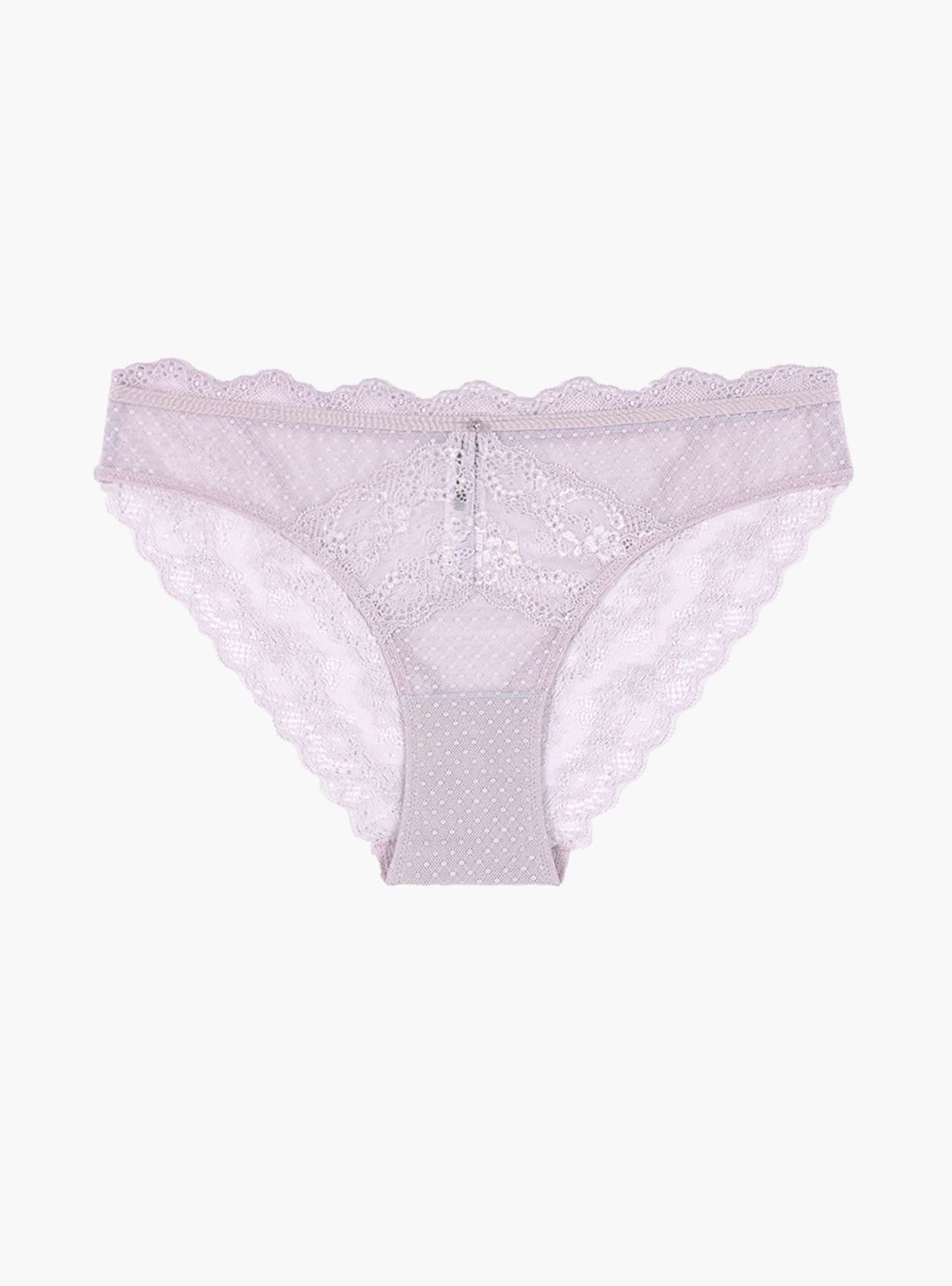 Трусы слипы из кружева и тюля Indefini (Арт. 1037LUS)