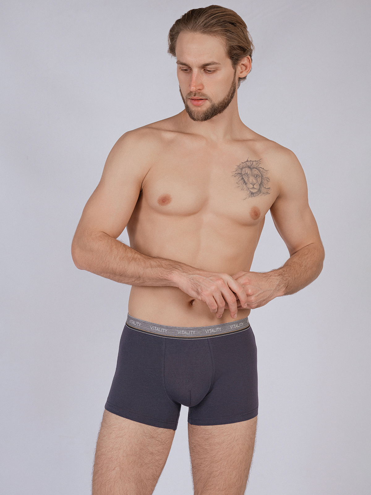 Мужские трусы боксеры Indefini (Арт. 4041MUG)