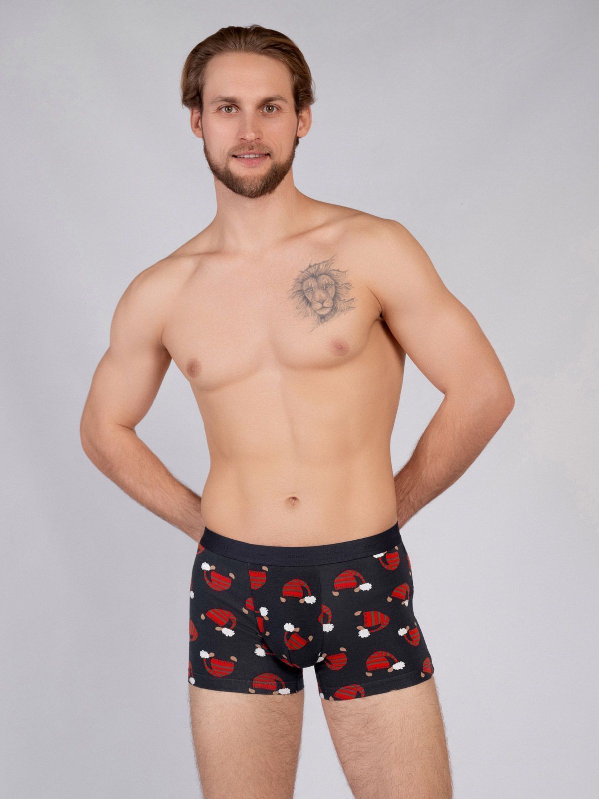 Мужские трусы боксеры Indefini (Арт.4047MUF)