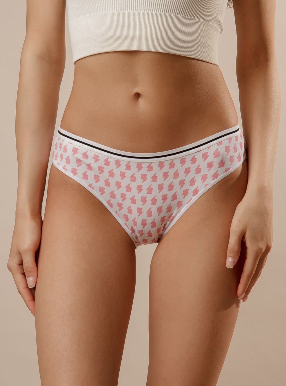 Трусы слипы из хлопка Indefini (Арт. 3146LUB)