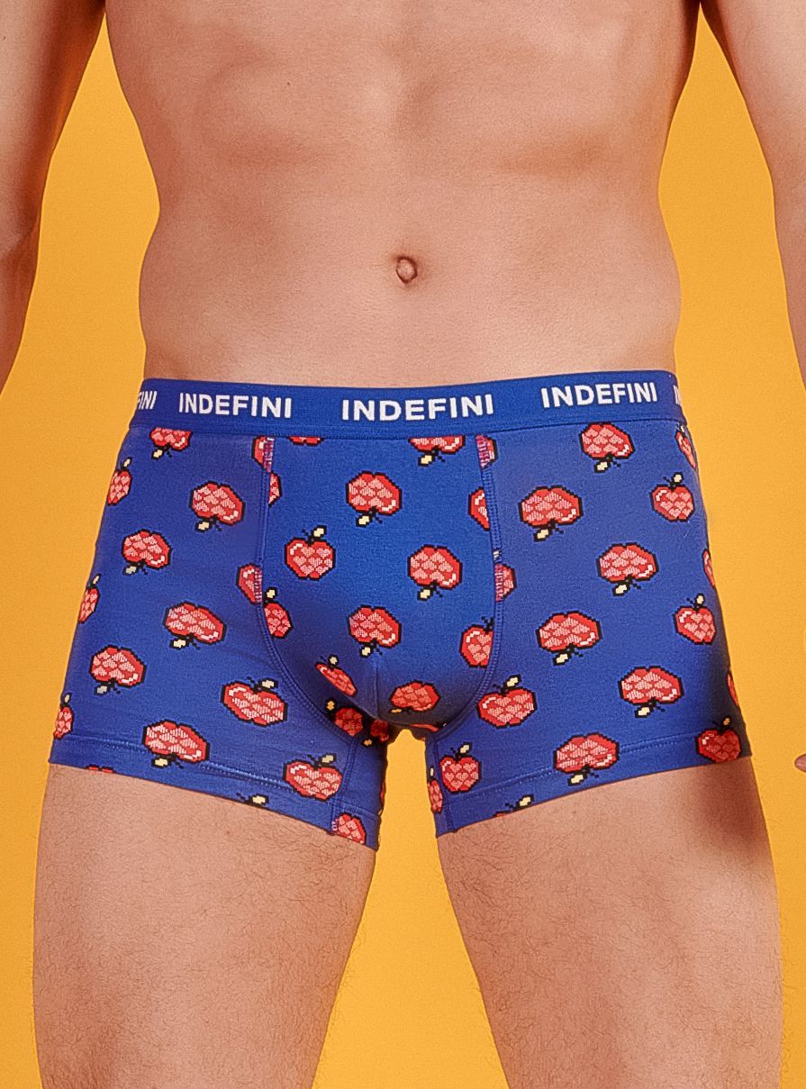 Боксеры из хлопка с принтом и логотипом (Арт. 2135MUF)