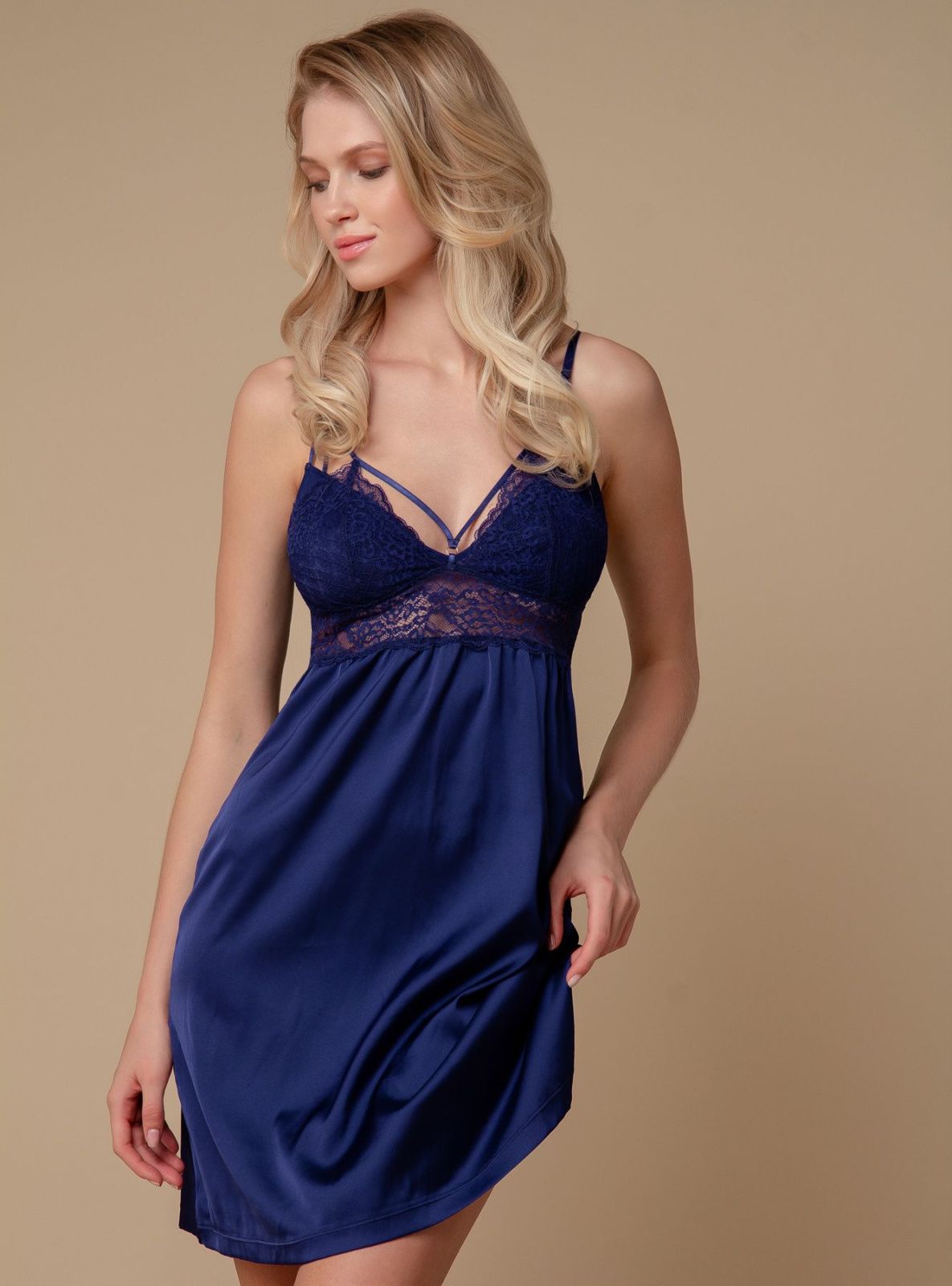 Сорочка домашняя Indefini (Арт.3286SDD)