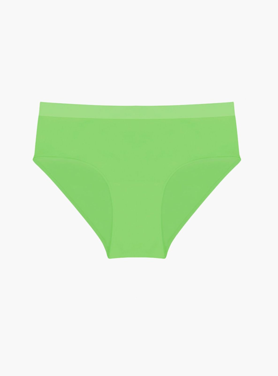 Трусы слипы в рубчик зеленые (Арт. 4060WUV)