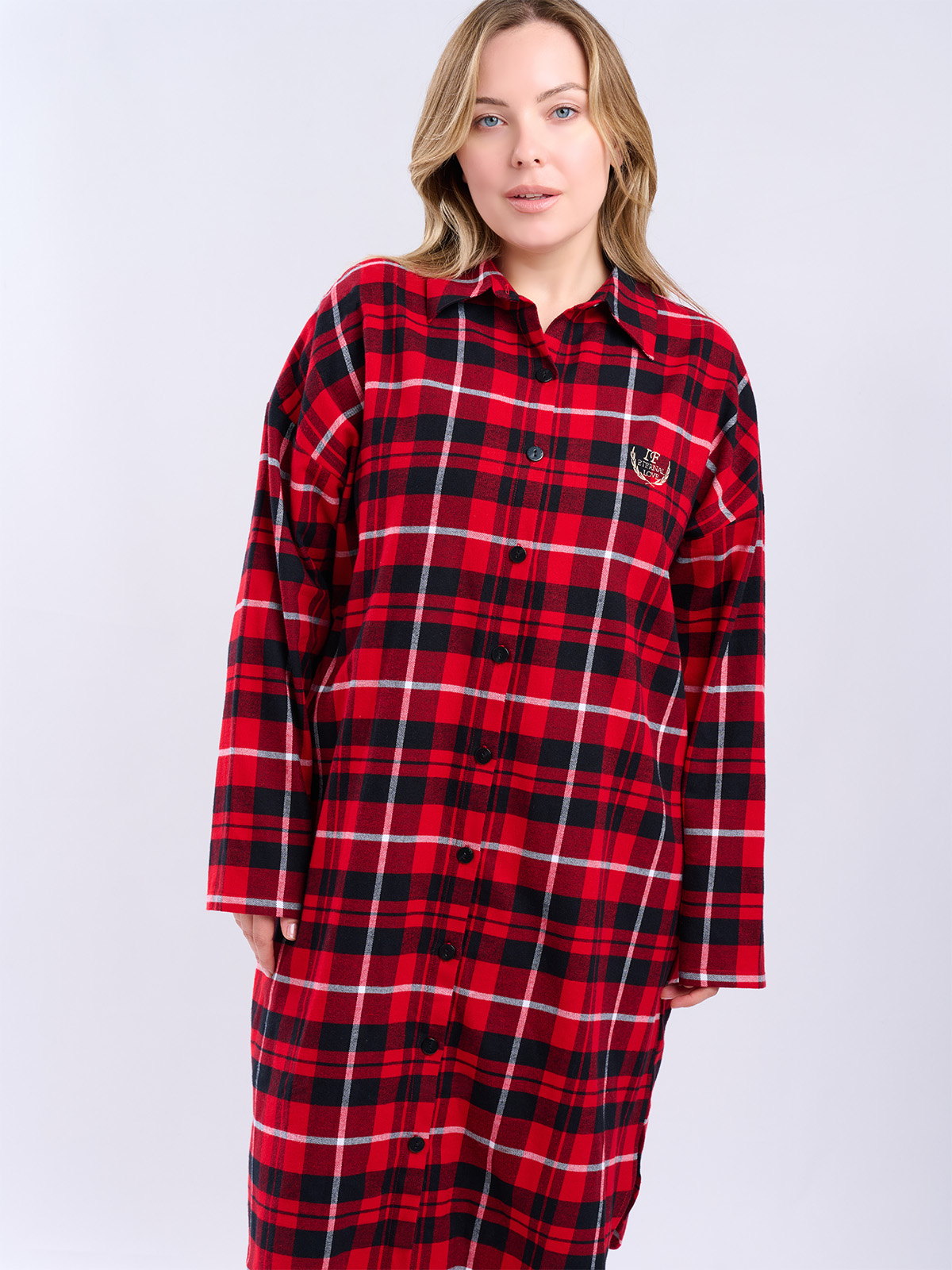 Сорочка домашняя Indefini (Арт. 5200SDX)