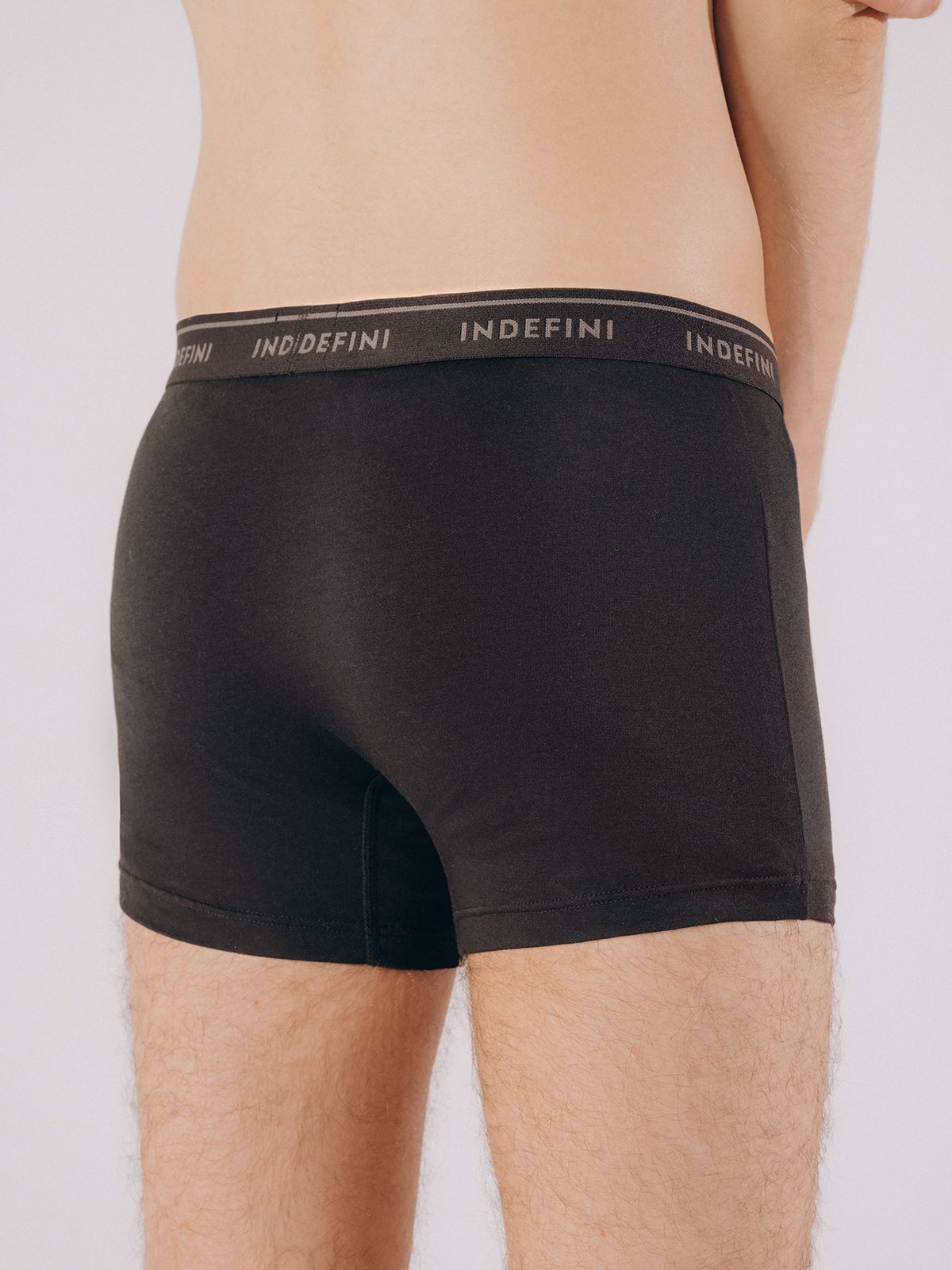 Трусы боксеры из бамбука черные (Арт. 5016MUG)