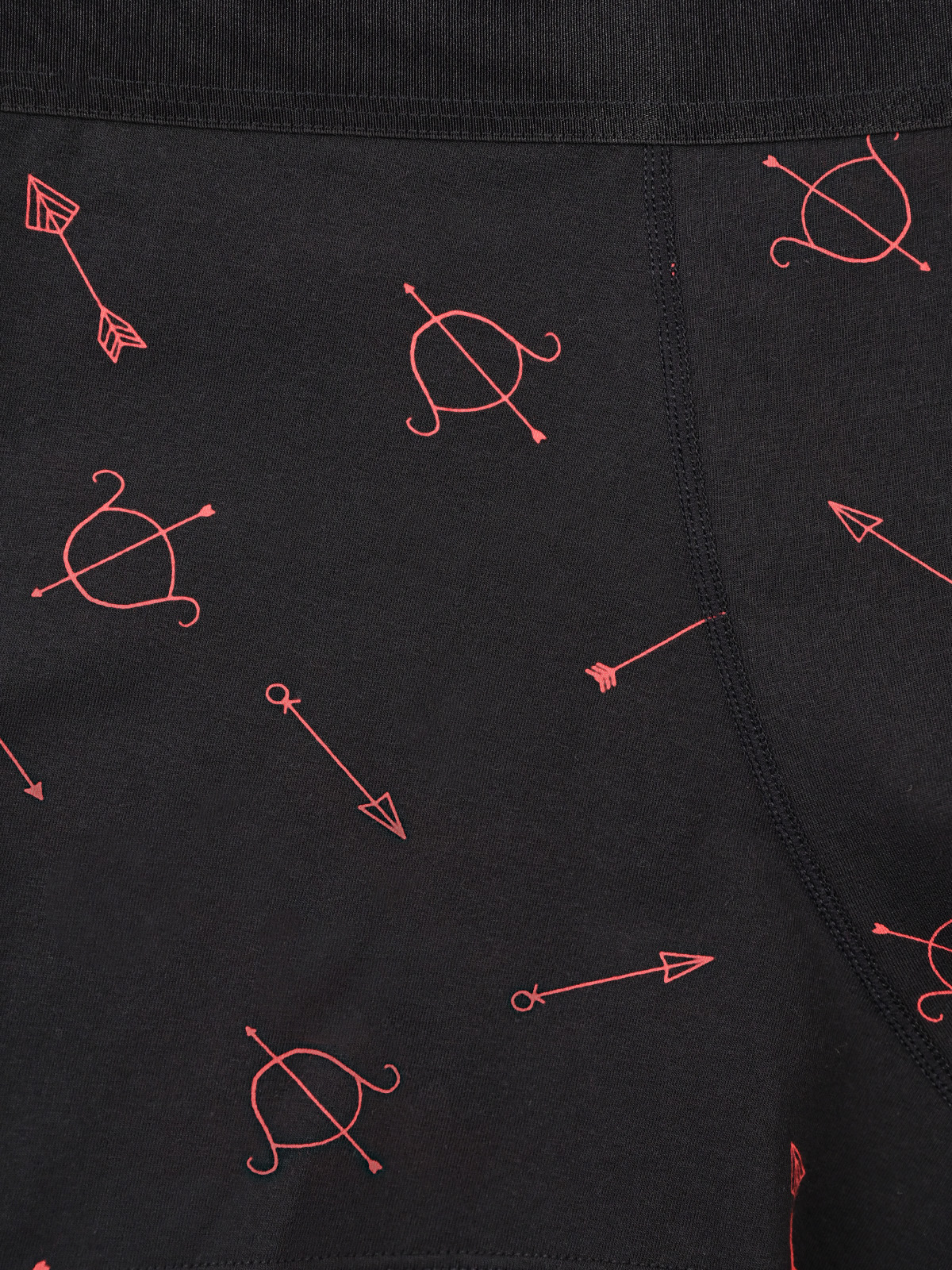 Трусы боксеры из хлопка с принтом (Арт. 5096MUF)