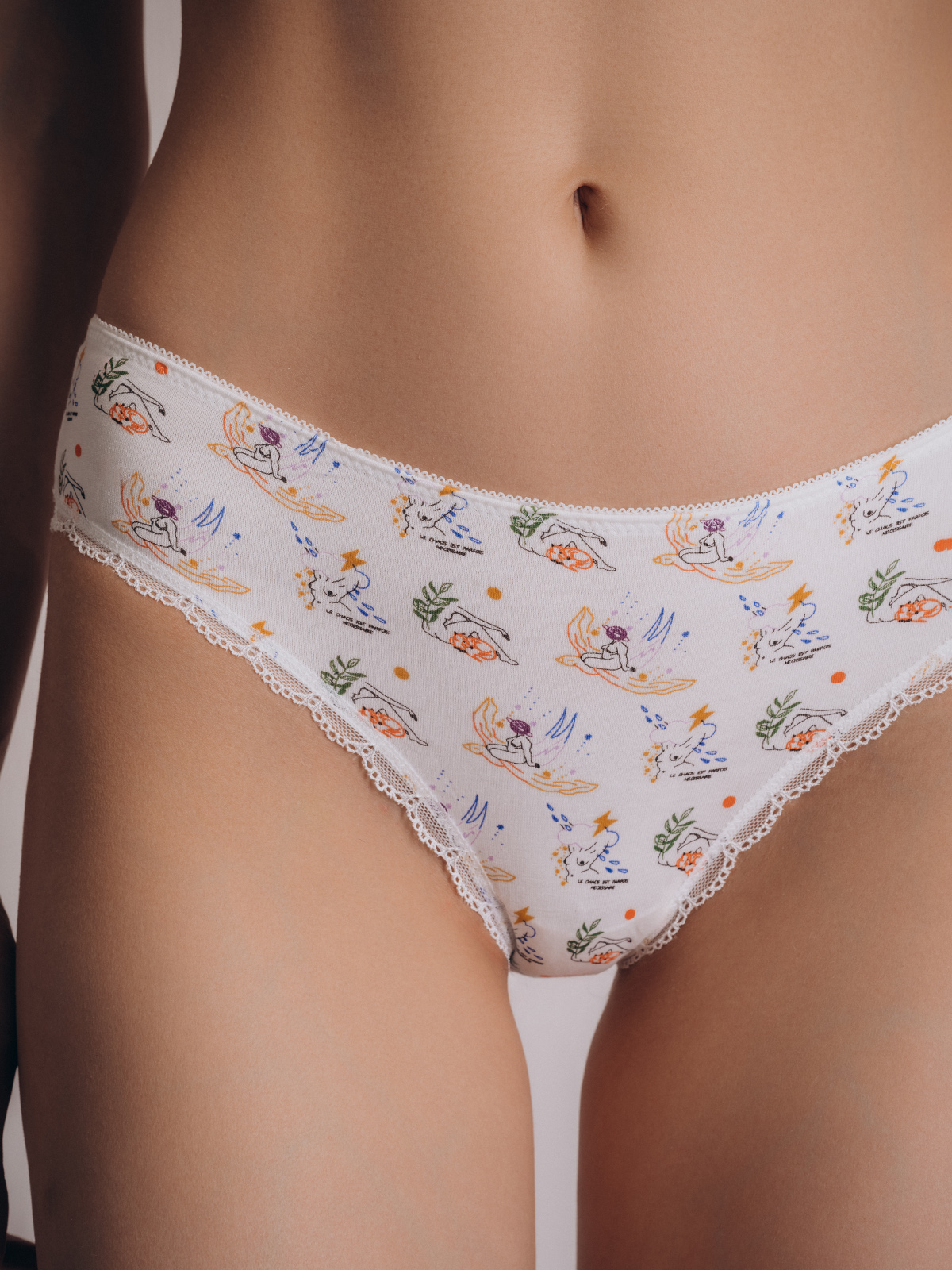 Женские трусы слипы Indefini (Арт. 3290LUF)