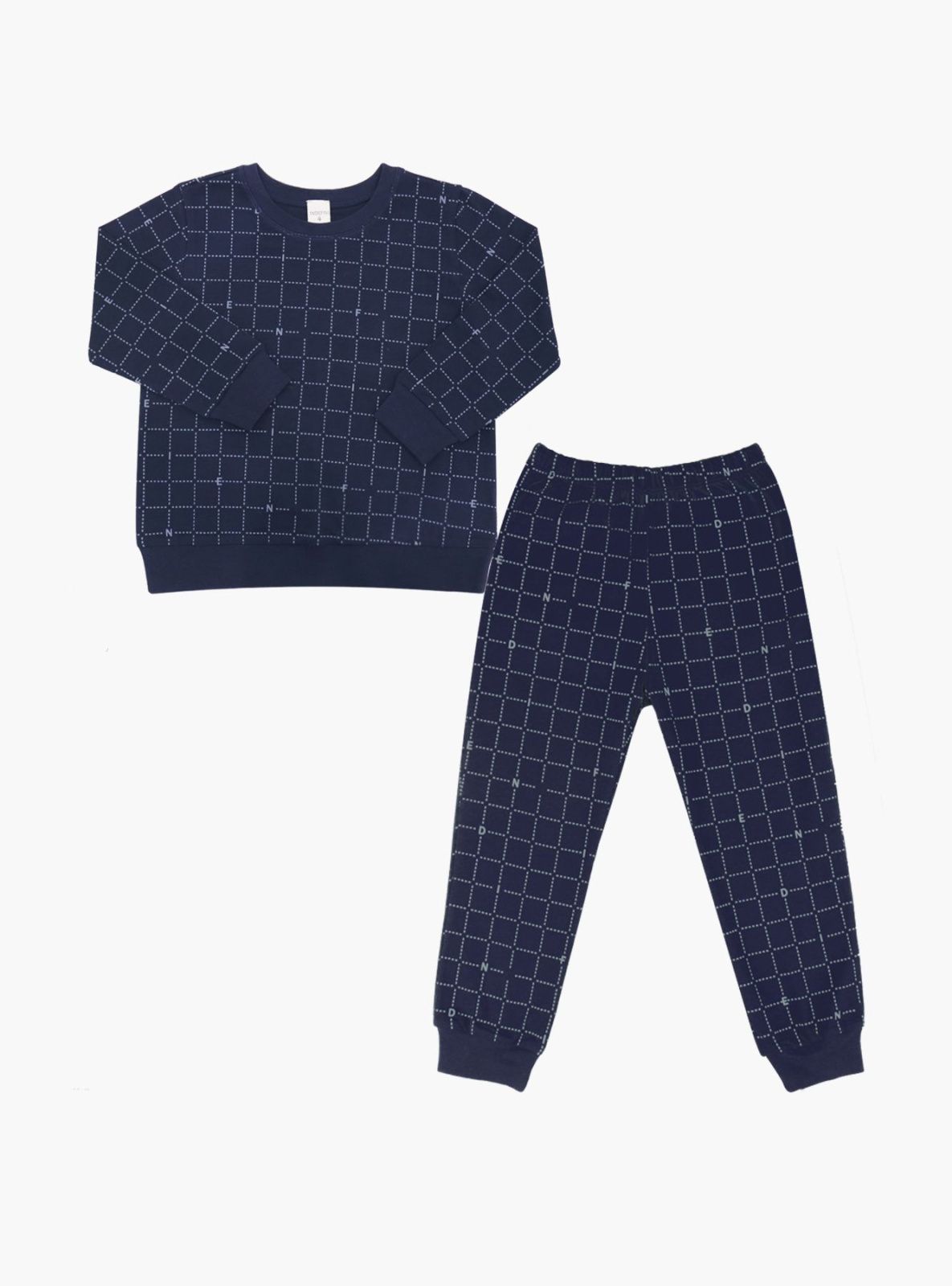 Детская пижама для мальчиков Indefini (Арт. 3045BTC)