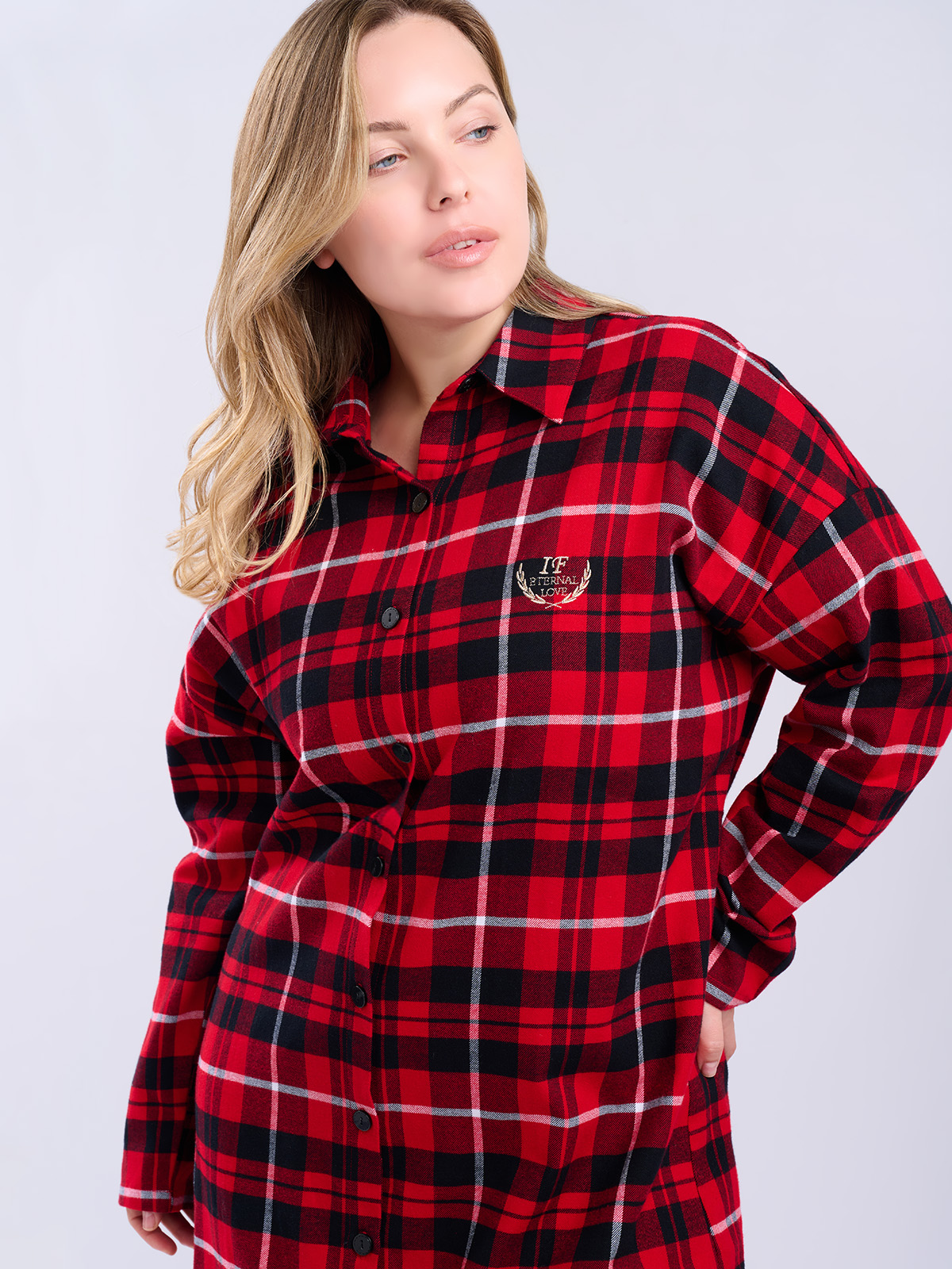 Сорочка домашняя Indefini (Арт. 5200SDX)