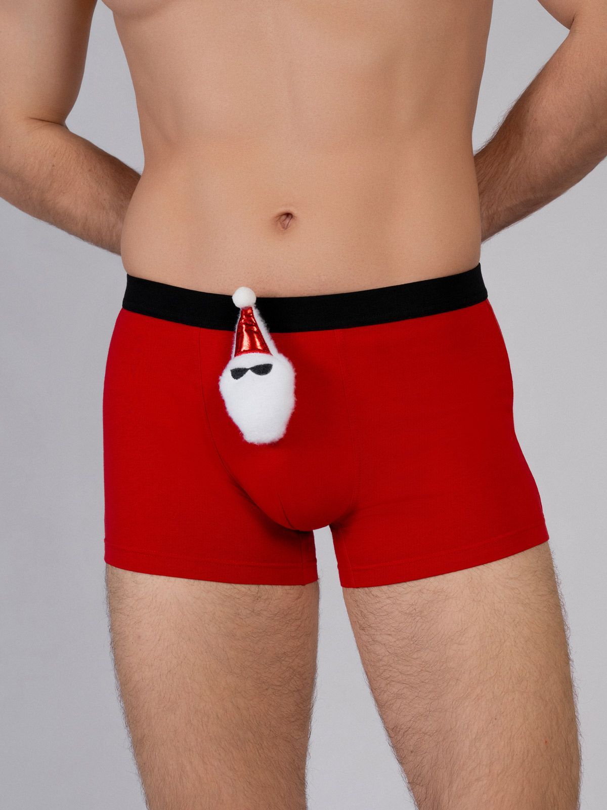 Трусы боксеры подарочные красные (Арт. 4025MUF)