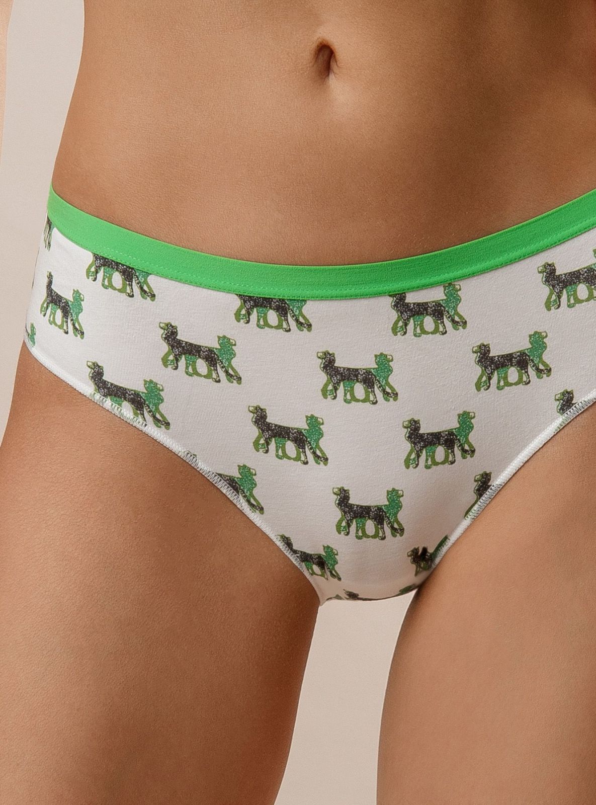 Трусы слипы из хлопка Indefini (Арт. 3236LUB)