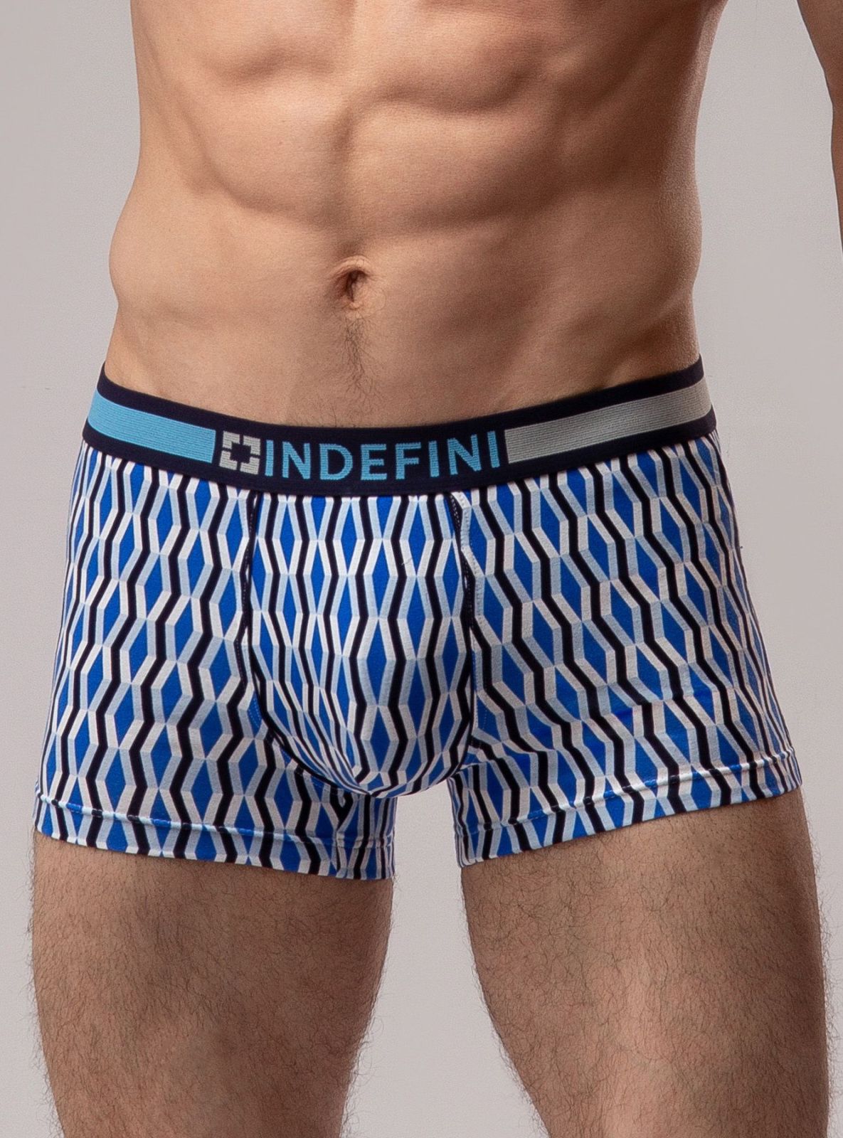 Боксеры из хлопка с принтом и логотипом (Арт. 2103MUG)