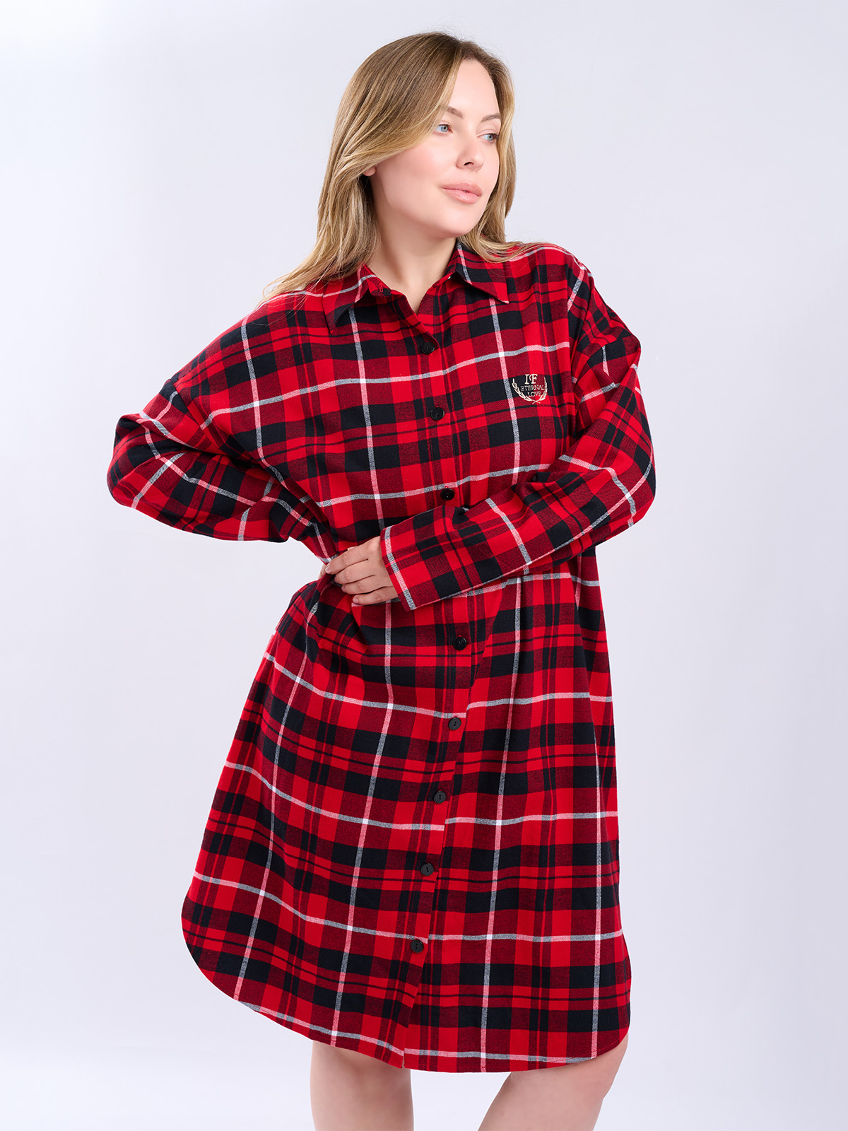 Сорочка домашняя Indefini (Арт. 5200SDX)