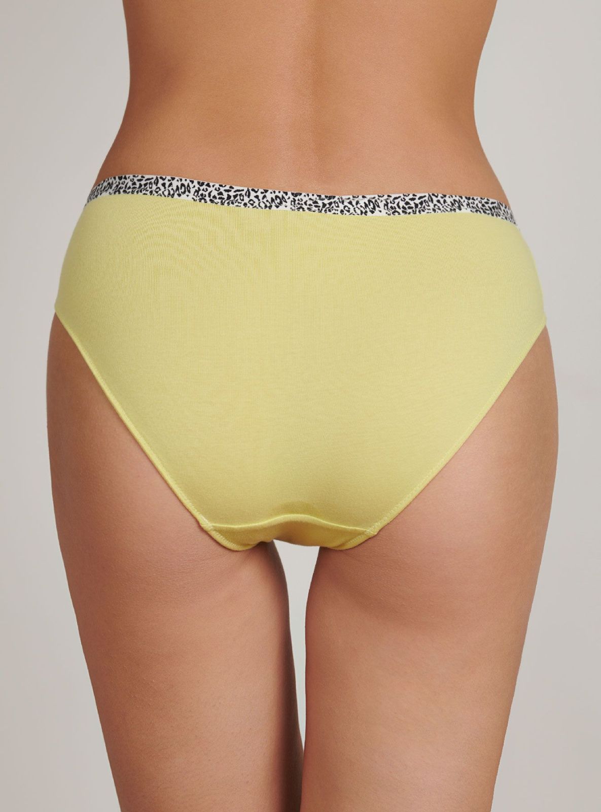 Женские трусы слипы из хлопка Indefini (Арт.121000-2183LUF)