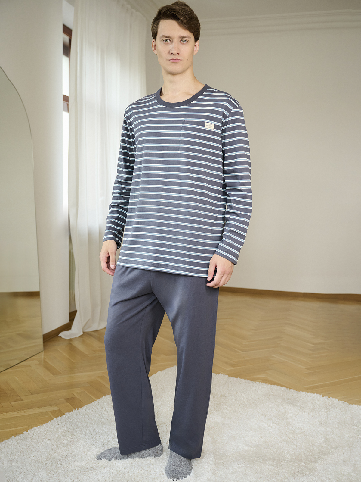 Мужская пижама Indefini (Арт. 5018PCC)