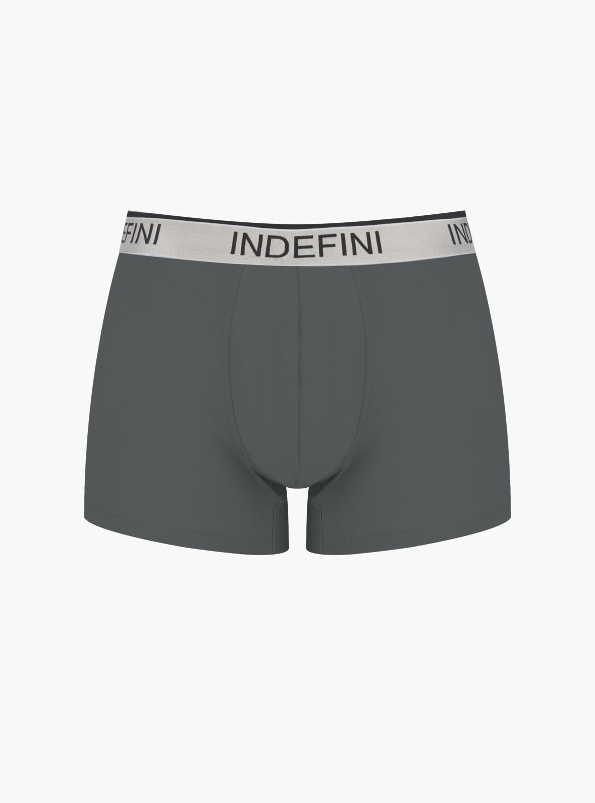 Мужские трусы боксеры Indefini (Арт.4010MUG), состав - , цвет Серый