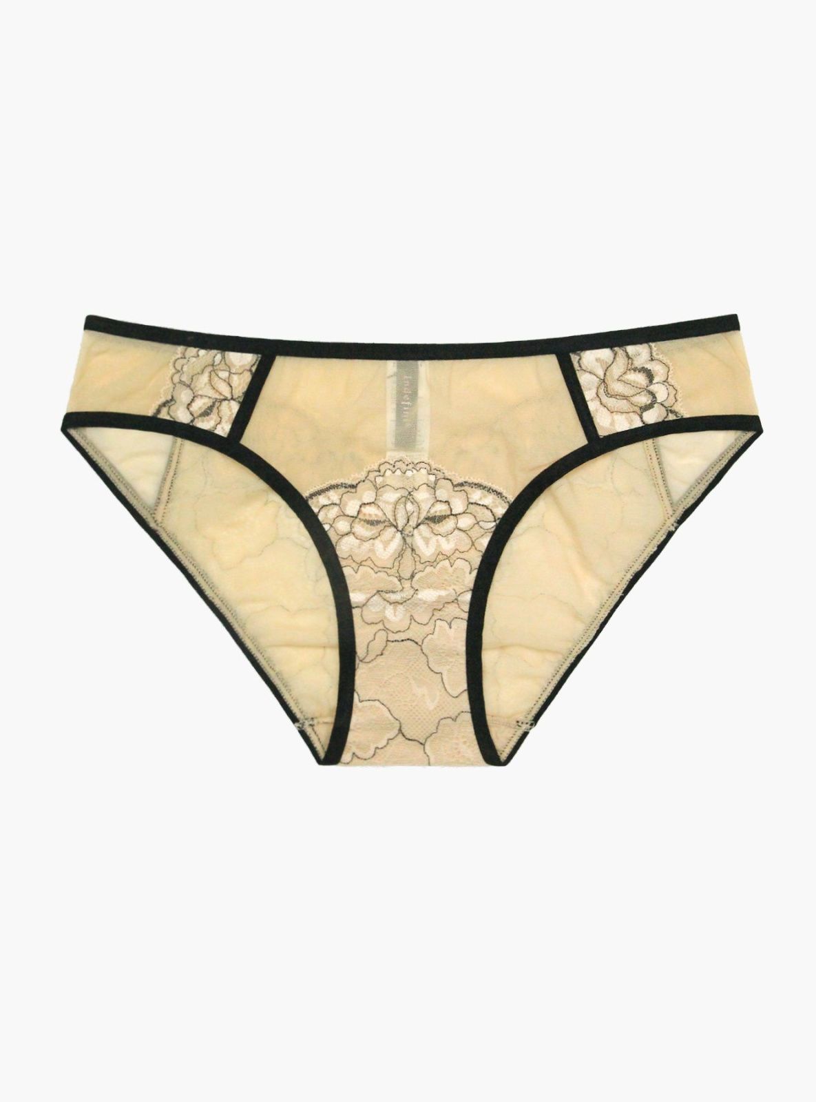 Кружевные трусы бразилиана полупрозрачные Indefini (Арт. 0039LUS)