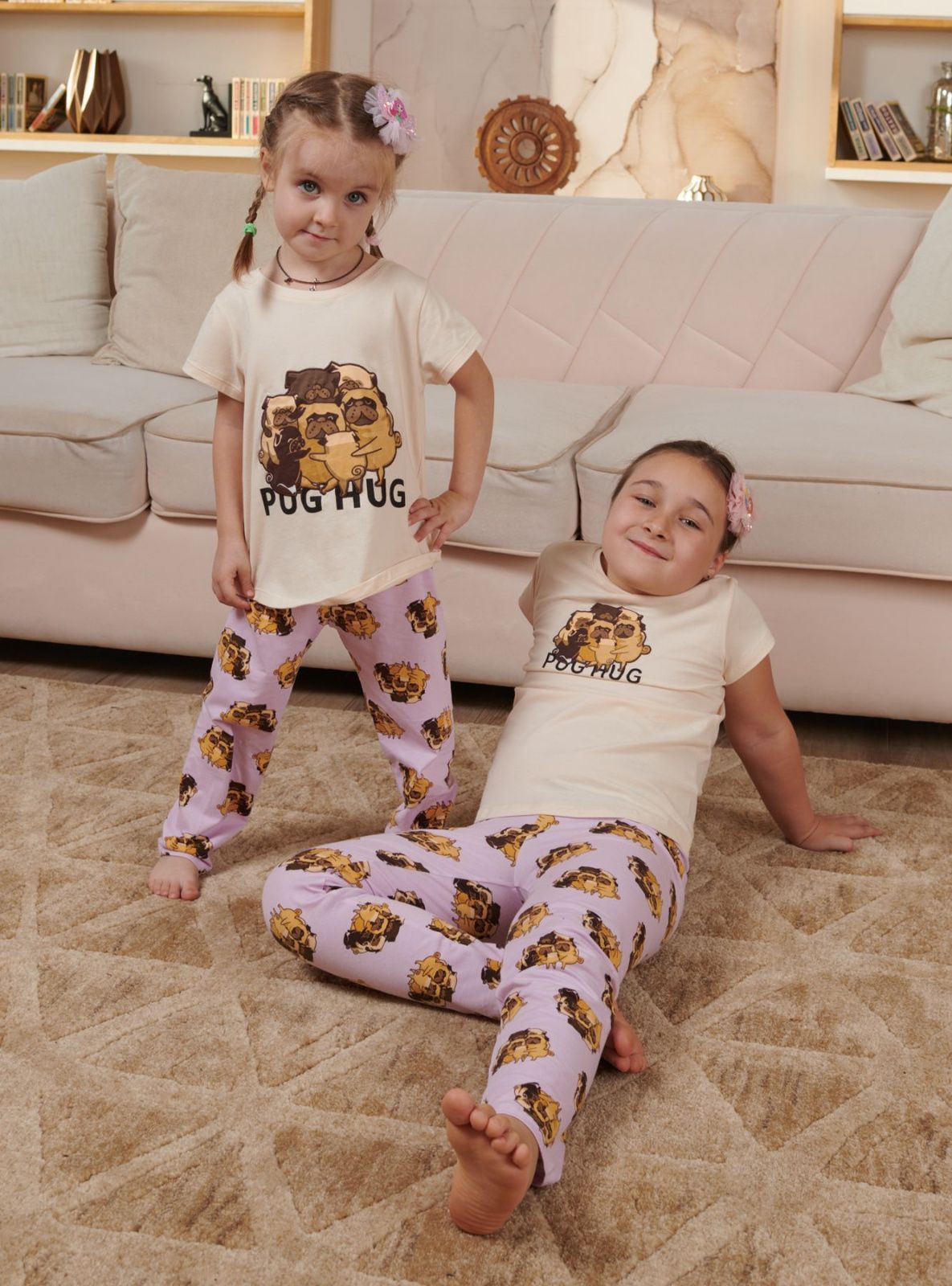 Пижама для девочек Indefini (Арт. 2146GTD)