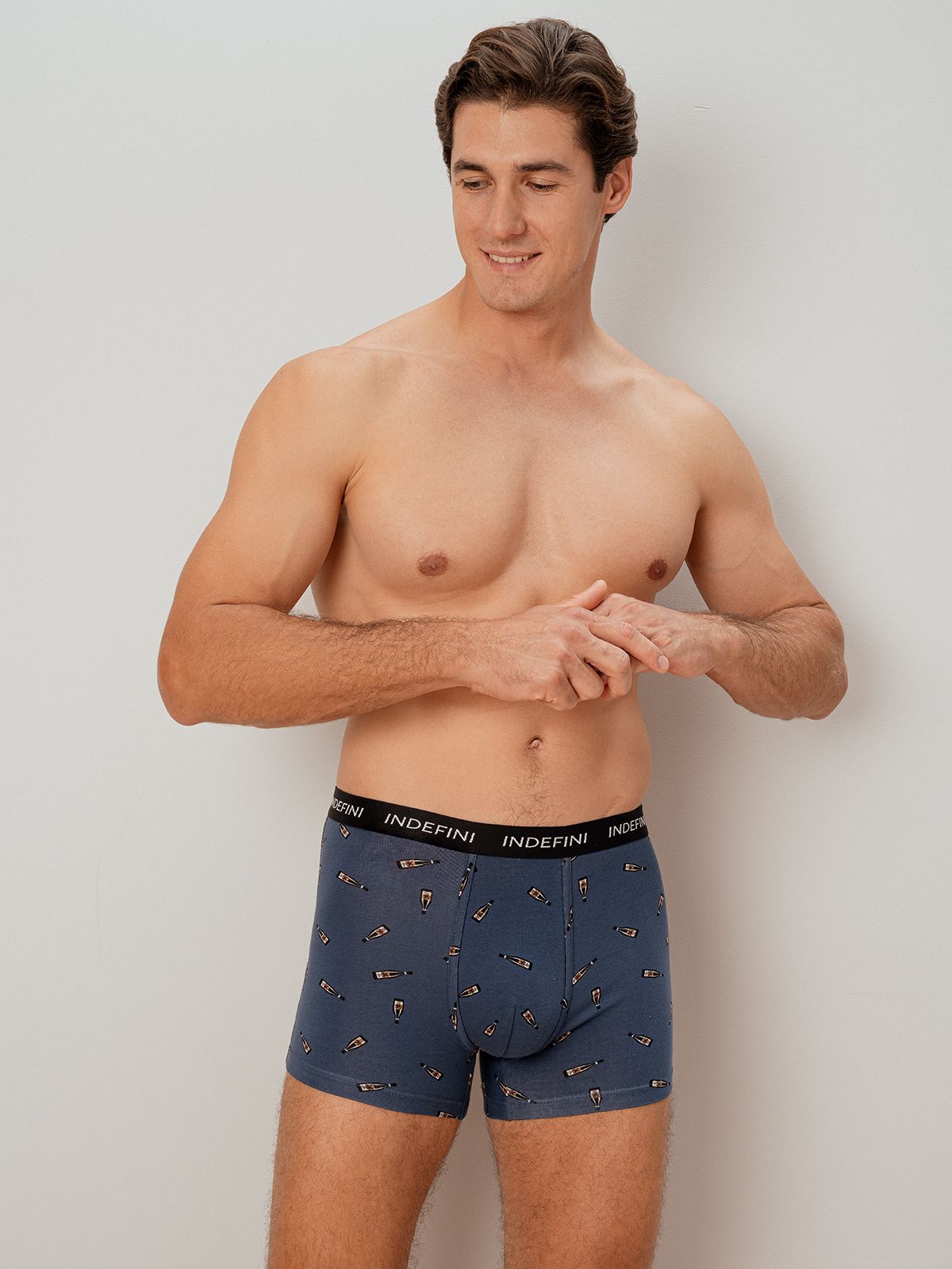 Мужские трусы боксеры Indefini (Арт. 4017MUG)