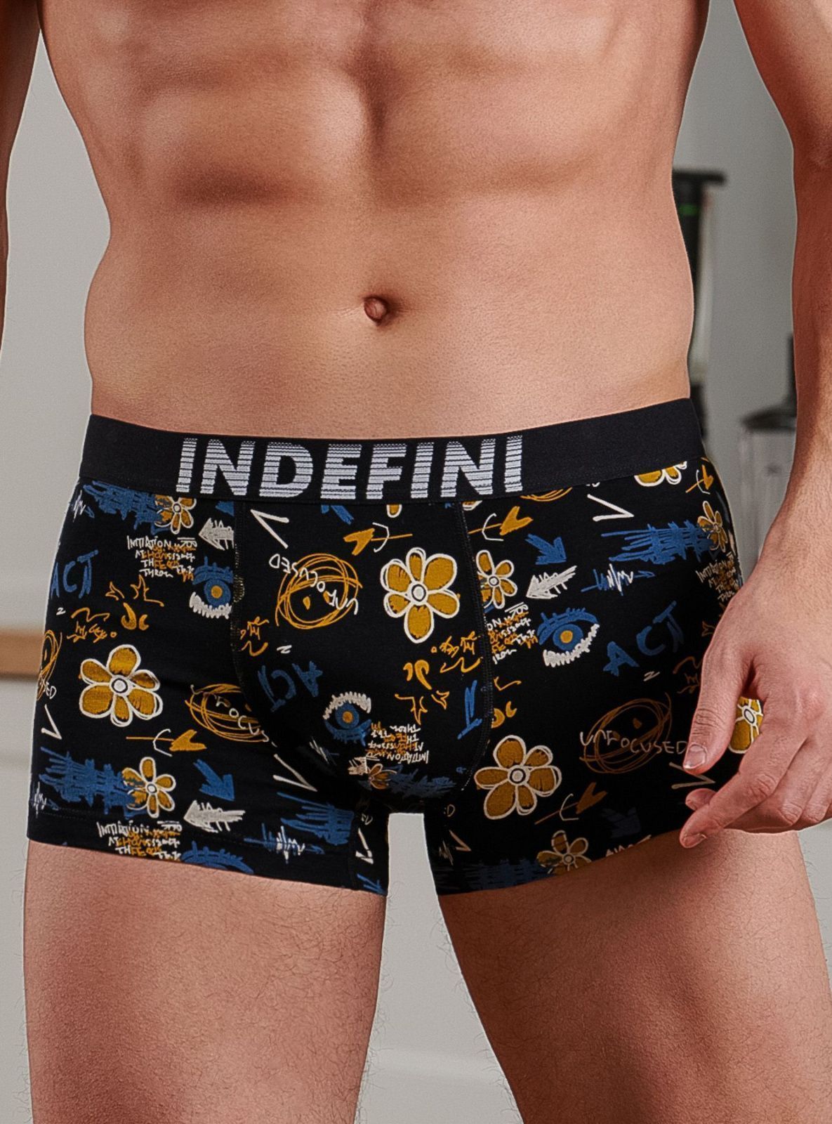 Мужские трусы боксеры Indefini (Арт. 2117MUF)