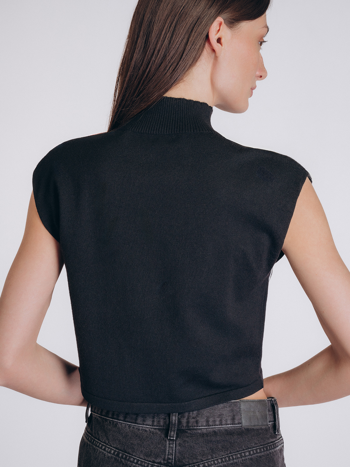 Женский джемпер без рукавов ( Арт. 5221TBC)