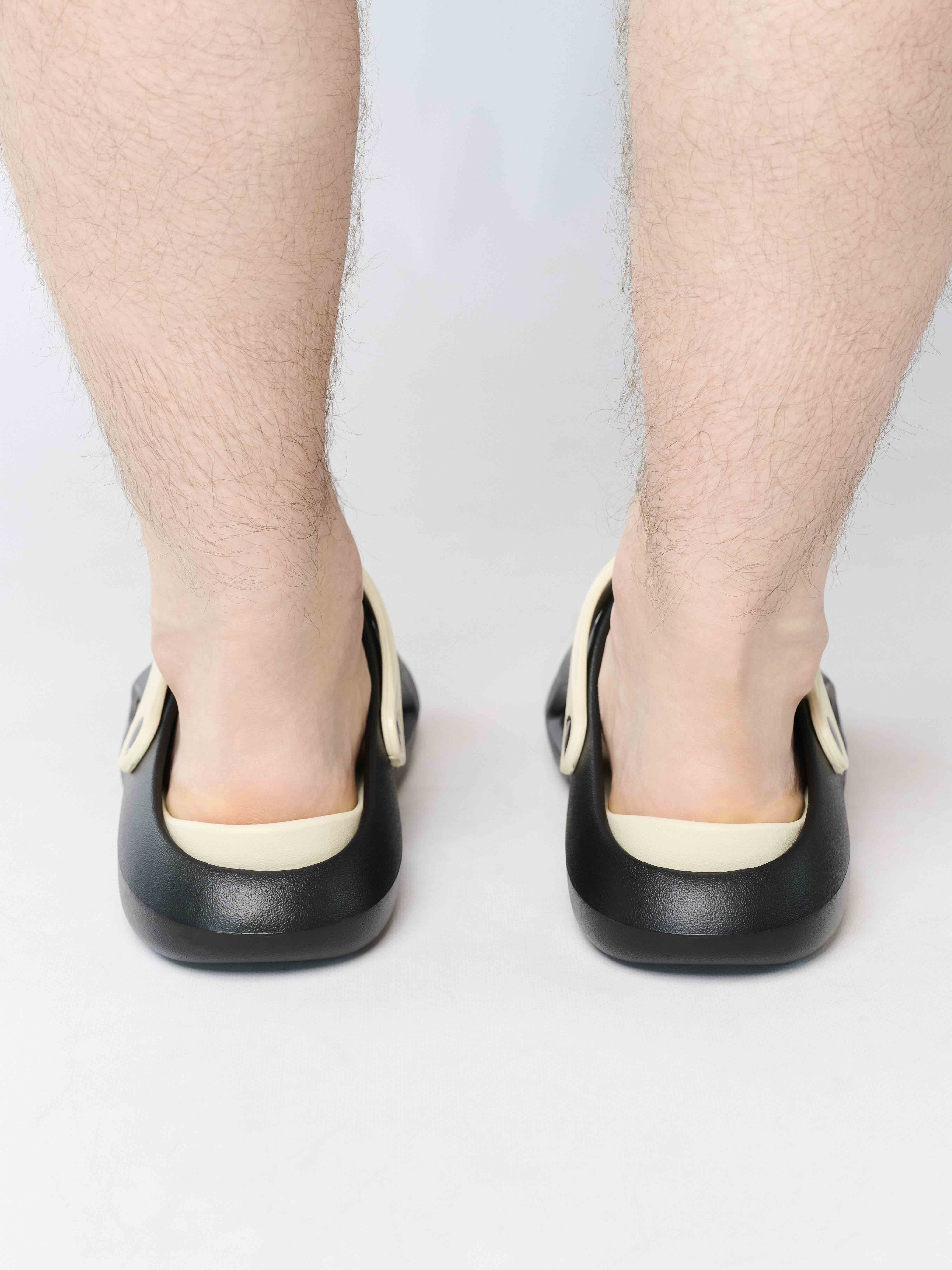 Сланцы мужские из ЭВА, черно-бежевые (Арт. 5096SST)