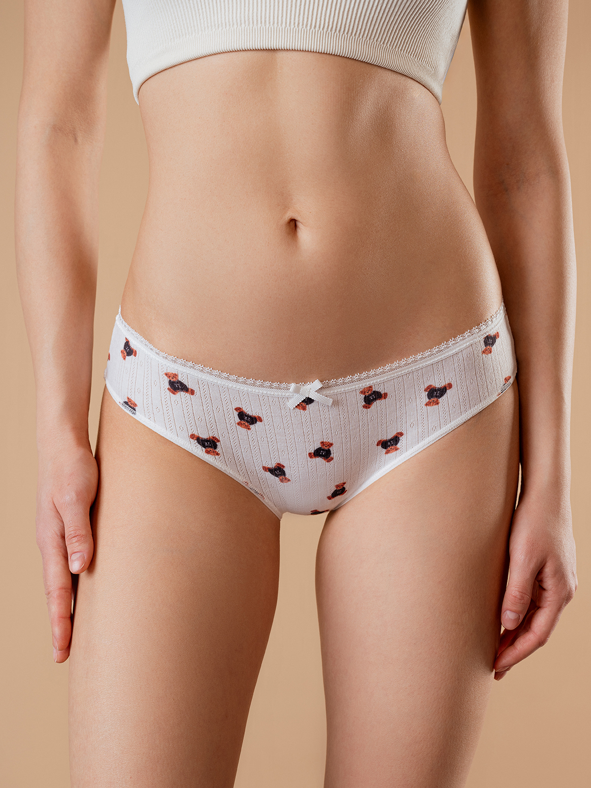 Трусы слипы из трикотажа пуантель Indefini (Арт. 5022LUF)