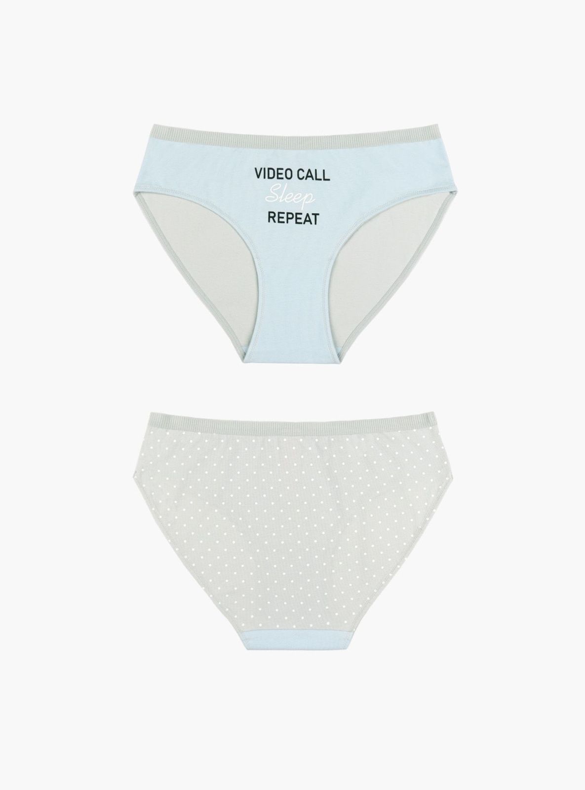 Трусы слипы из хлопка Indefini (Арт.121000-2259LUF)