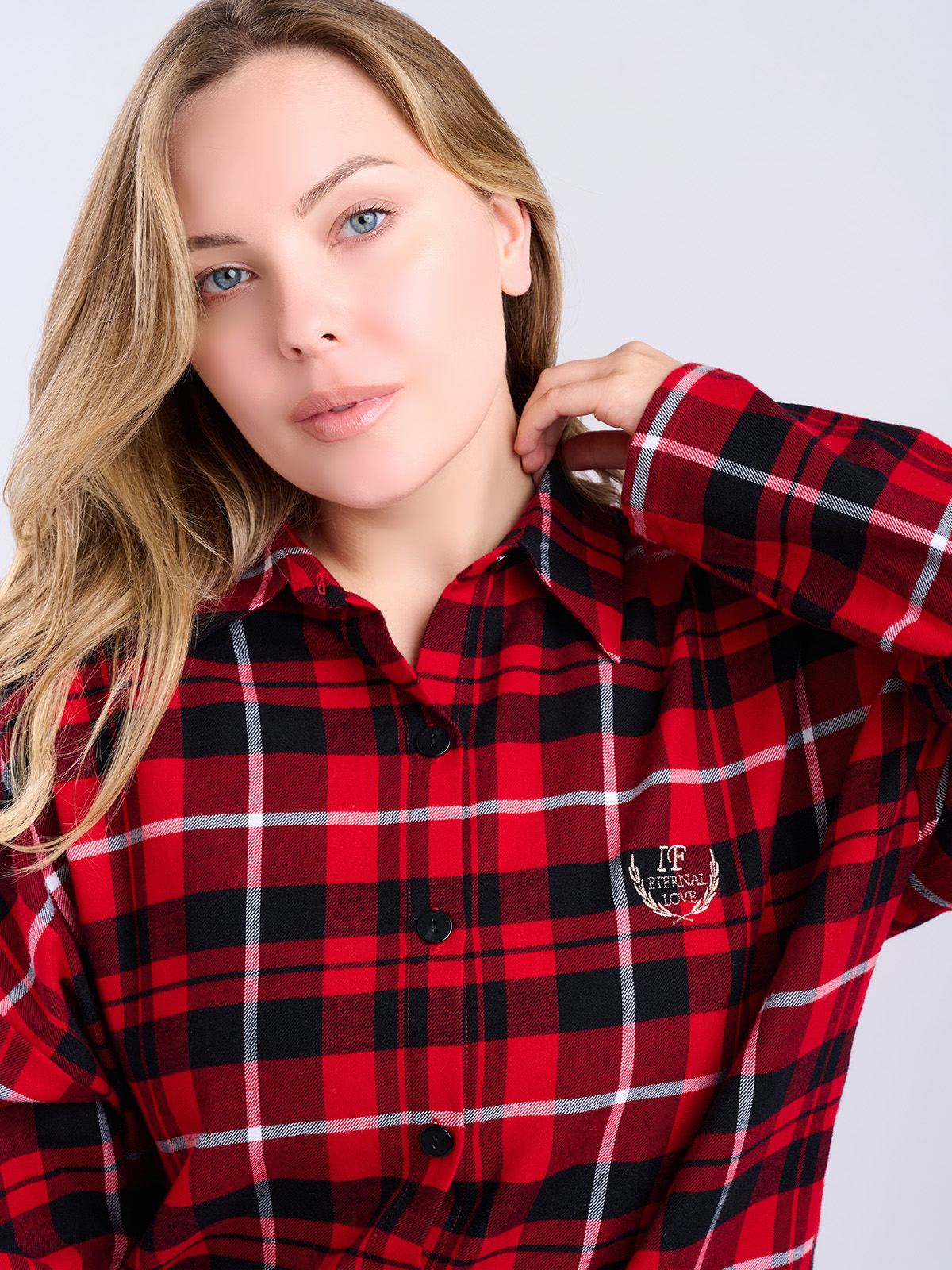 Сорочка домашняя Indefini (Арт. 5200SDX)