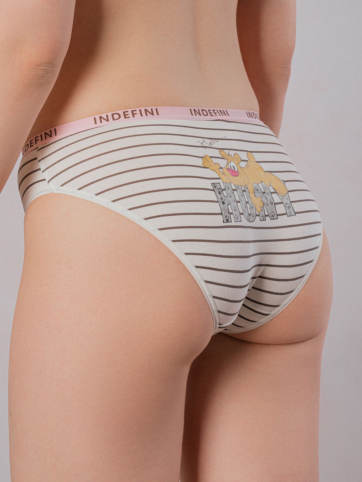 Трусы слипы из хлопка Indefini (Арт. 3326LUF)