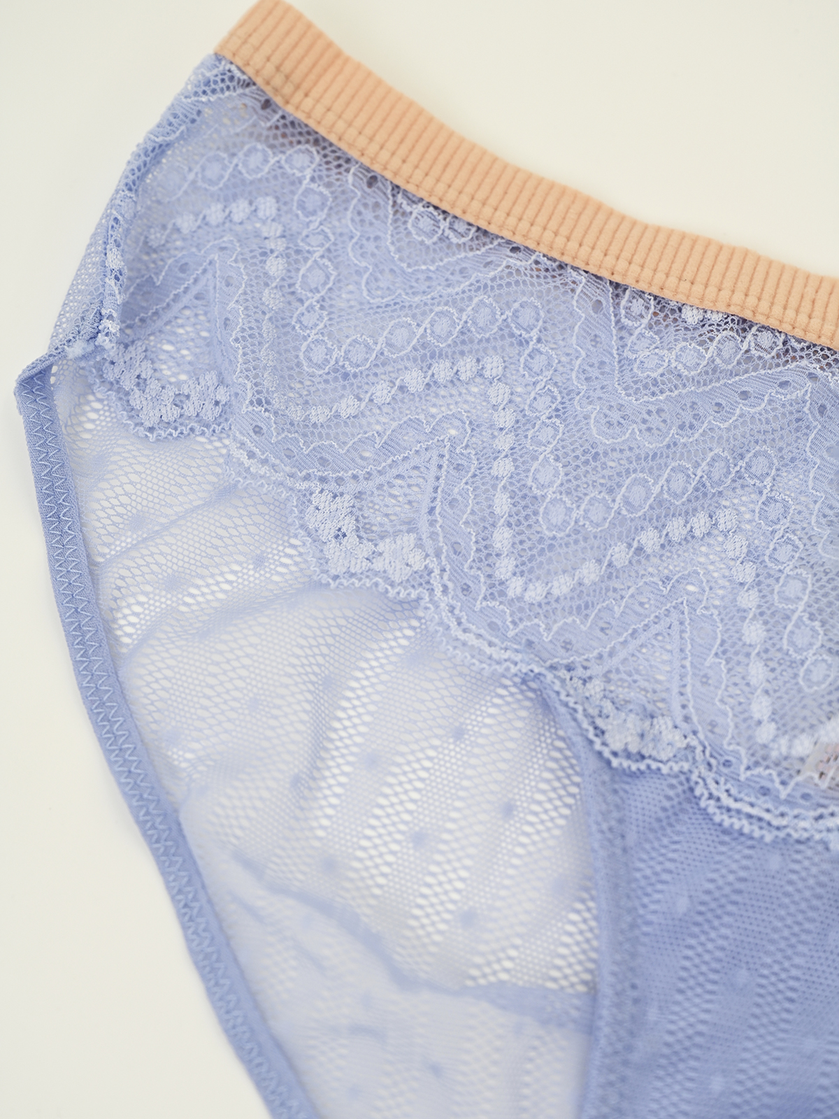 Кружевные прозрачные трусы слипы Indefini (Арт. 1390LUS)