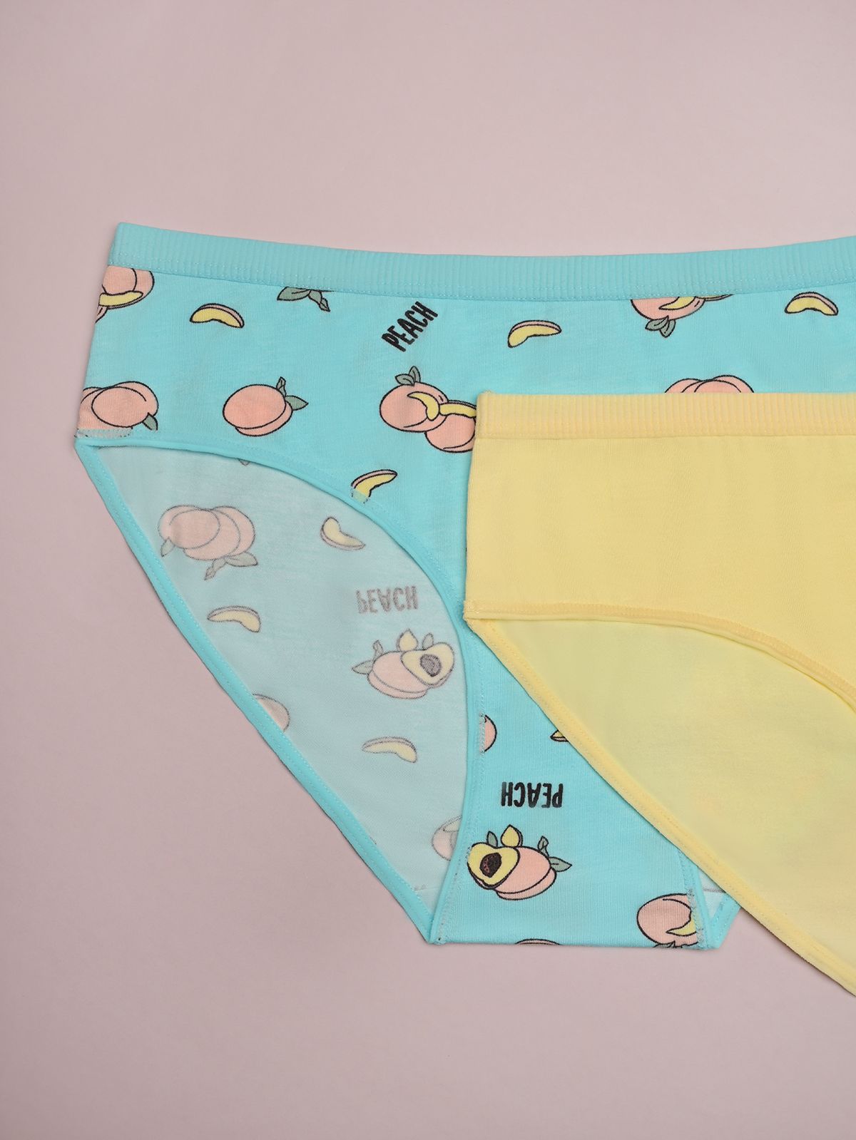 Набор женских трусов слипов Indefini (2 пары) (Арт. 4035LUFZ)