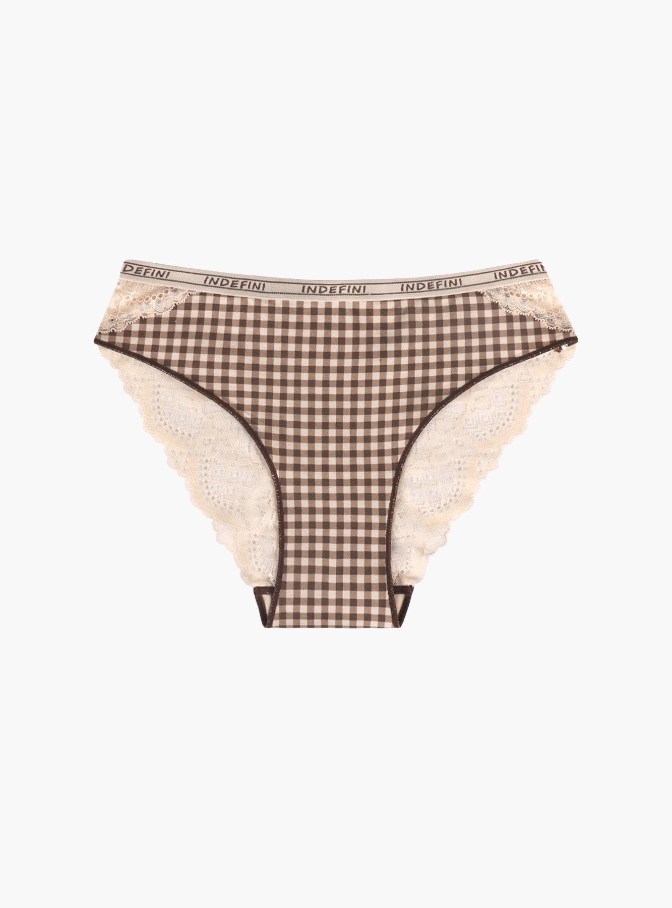 Трусы бразилиана с кружевом Indefini (Арт. 1297LUS)