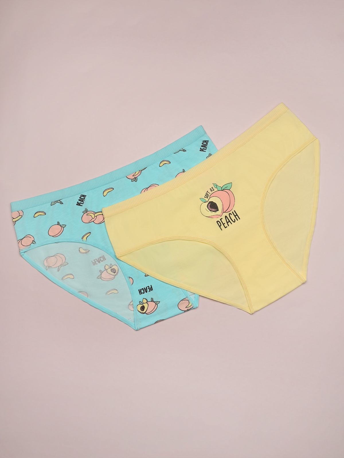 Набор женских трусов слипов Indefini (2 пары) (Арт. 4035LUFZ)