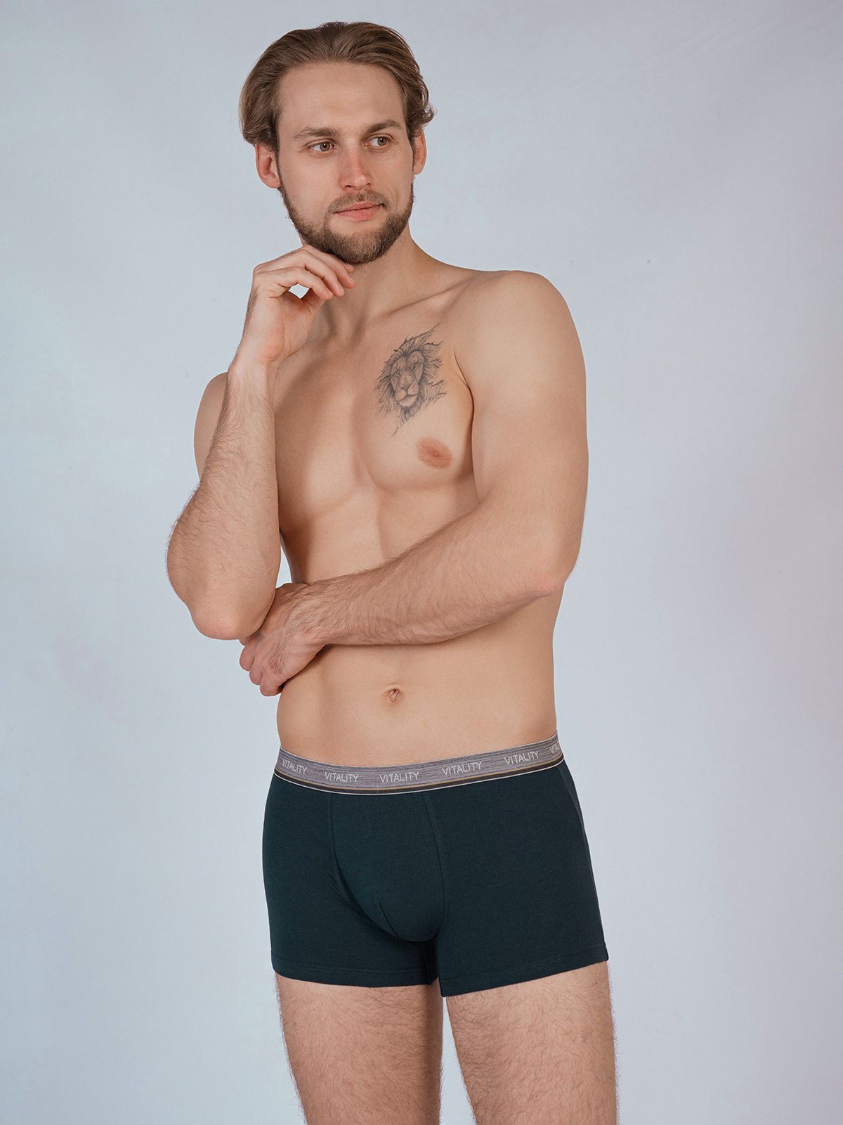 Боксеры из хлопка Indefini (Арт. 4033MUG)