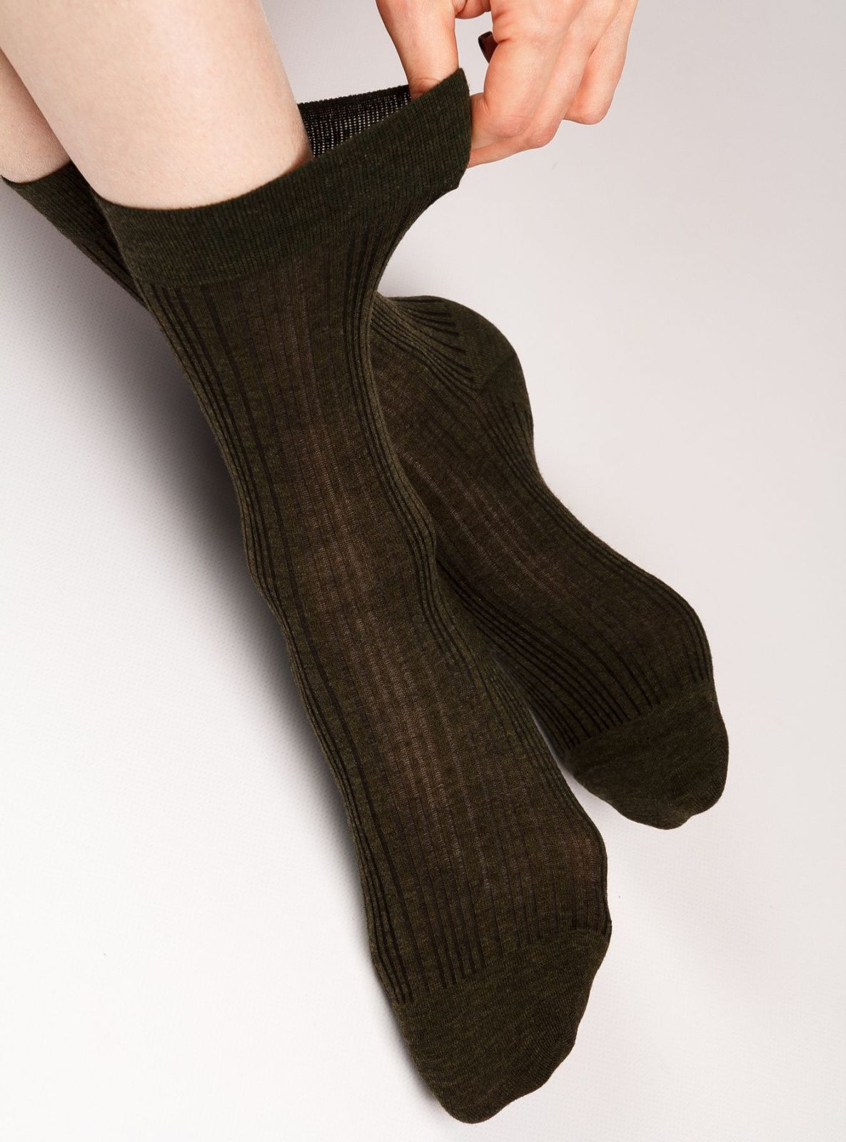 Женские носки Indefini (Арт. 4005SLWG)