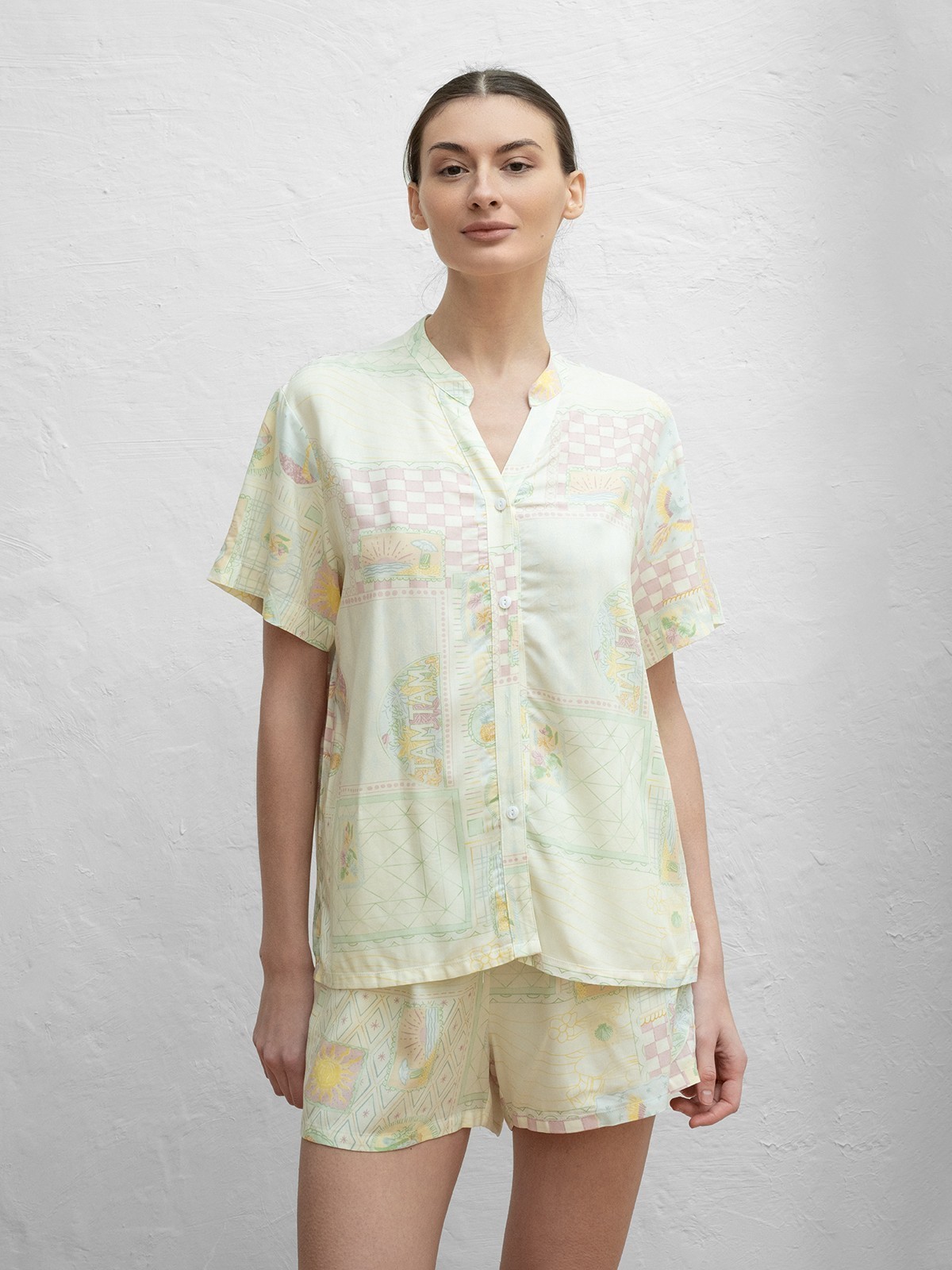 Домашняя пижама Indefini (Арт. 5064TBD)