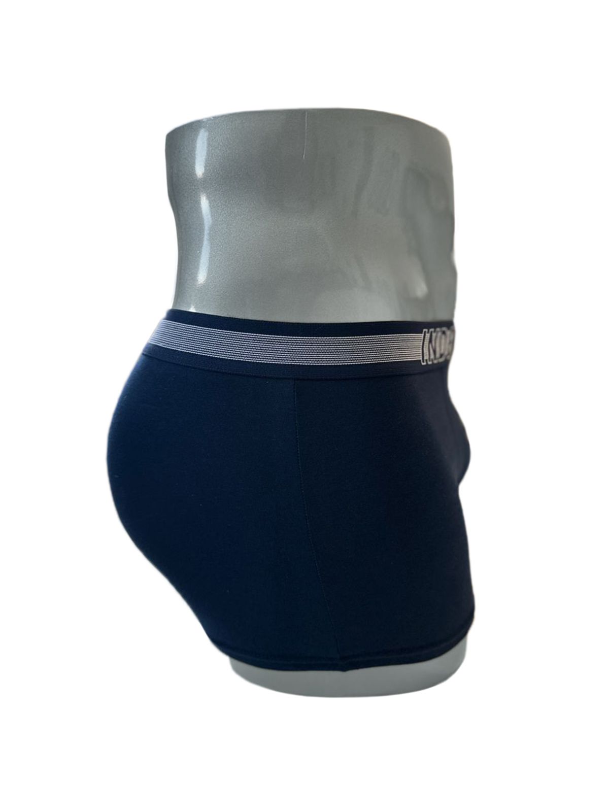 Трусы боксеры синие из хлопка Indefini (Арт. 4030MUF)