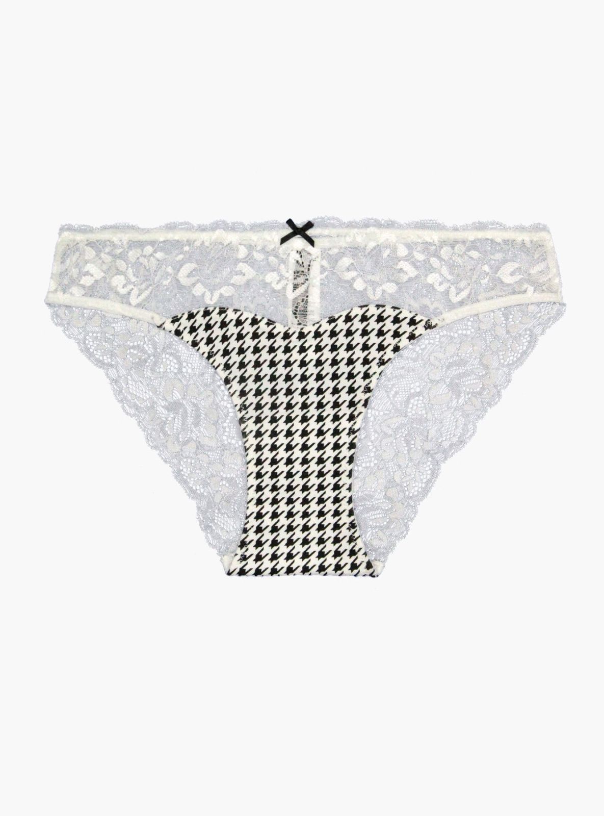 Трусы бразилиана с кружевом  Indefini (Арт. 0093LUS)