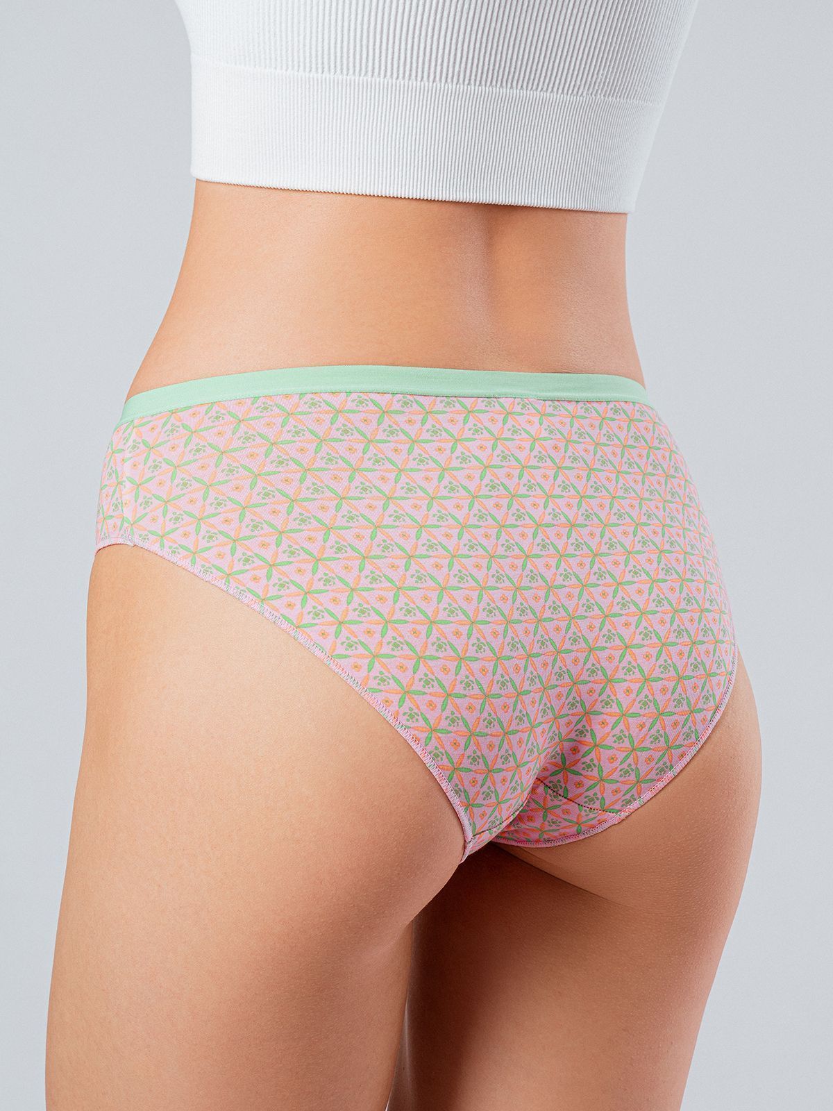 Женские трусы слипы Indefini (Арт. 3164LUF)