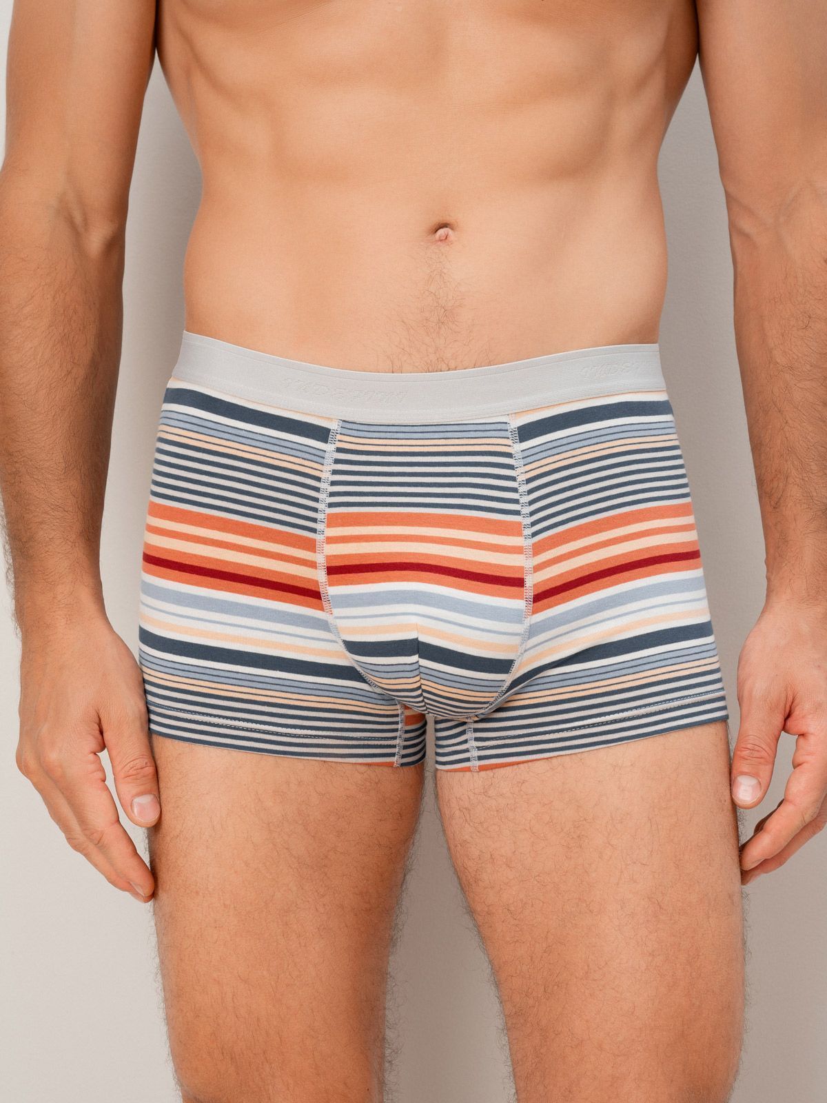 Трусы боксеры в полоску Indefini (Арт. 3006MUG)