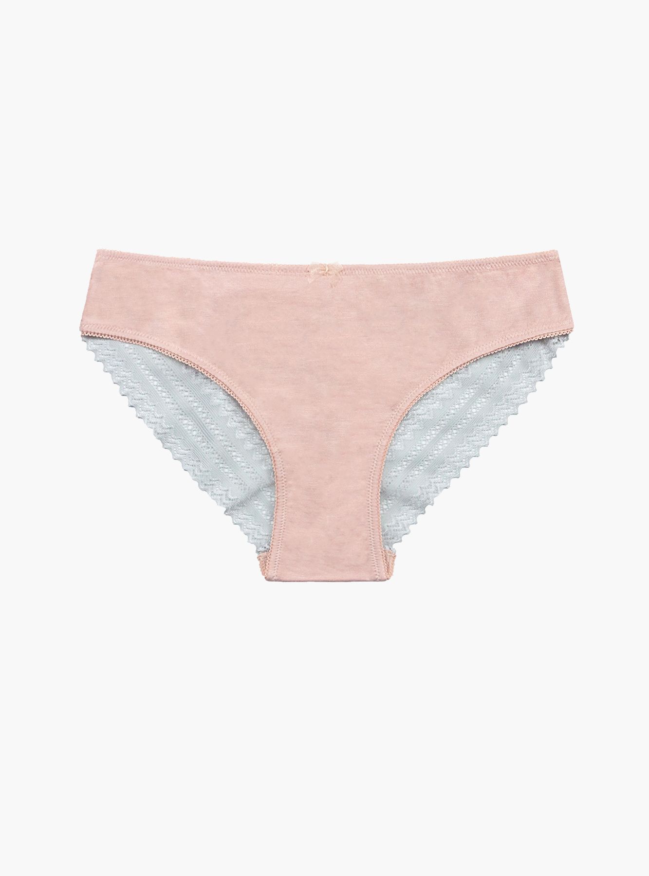 Трусы бразилиана розовые Indefini (Арт.135000-9577LUS)