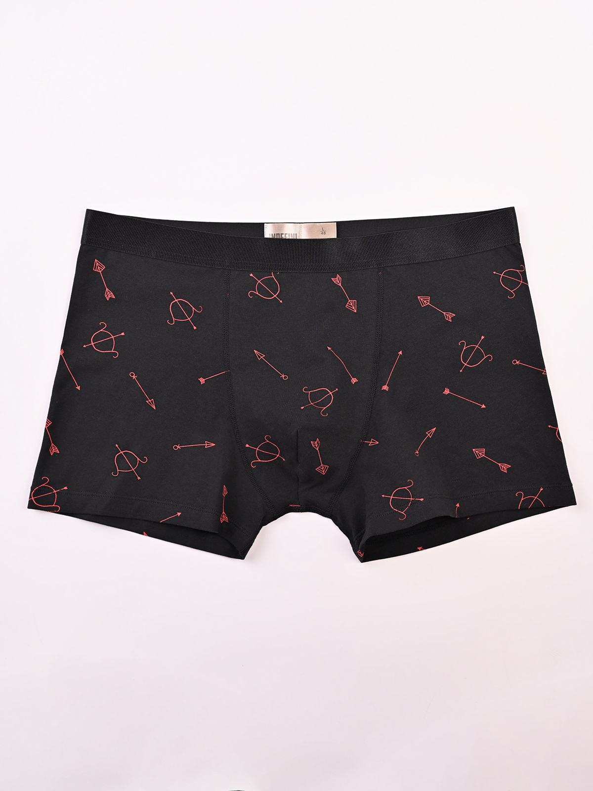 Трусы боксеры из хлопка с принтом (Арт. 5096MUF)