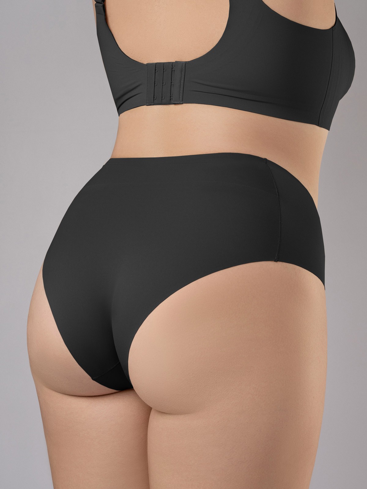 Бесшовные трусы слипы с высокой талией Indefini (Арт. 4172WGV)