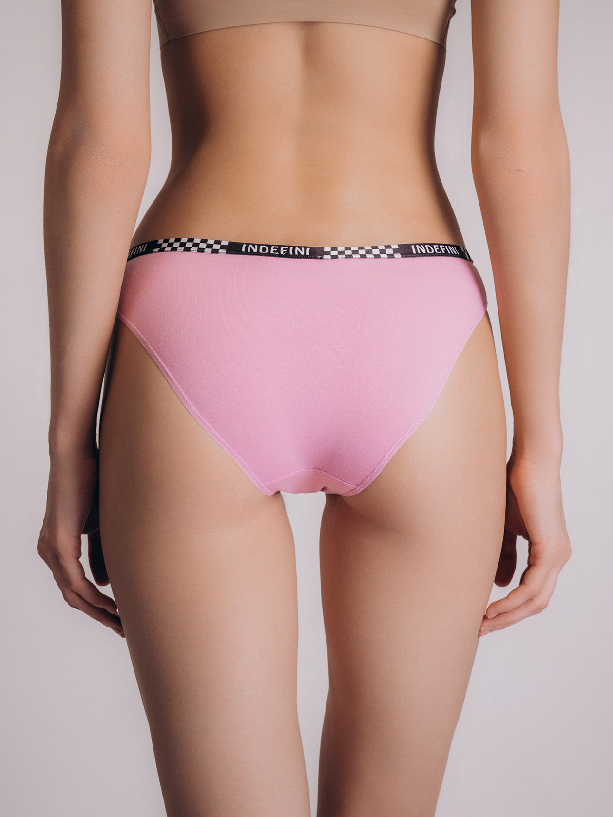 Трусы слипы розовые Indefini (Арт. 3348LUF)