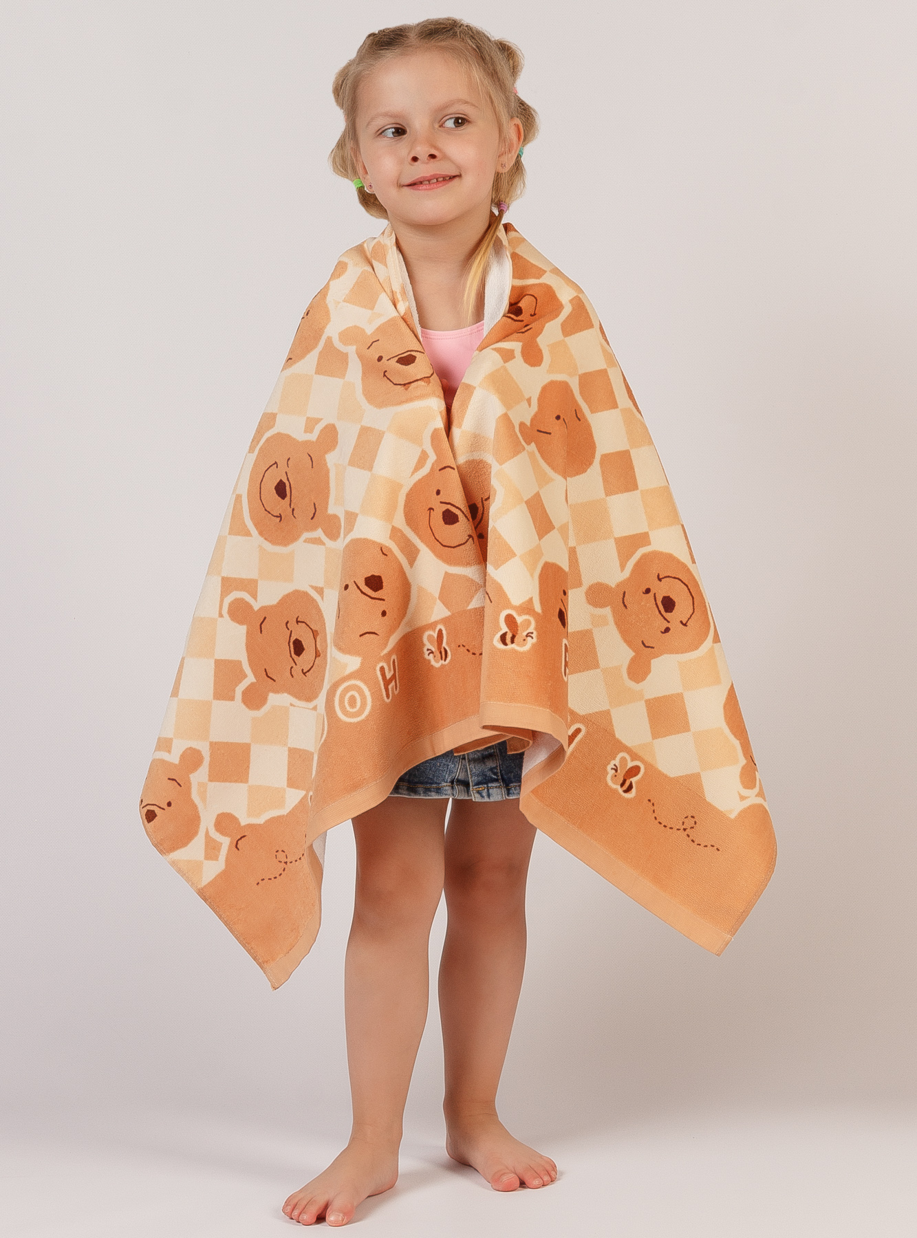 Детское полотенце для ванной 60*120 ( Арт. XYJ003)